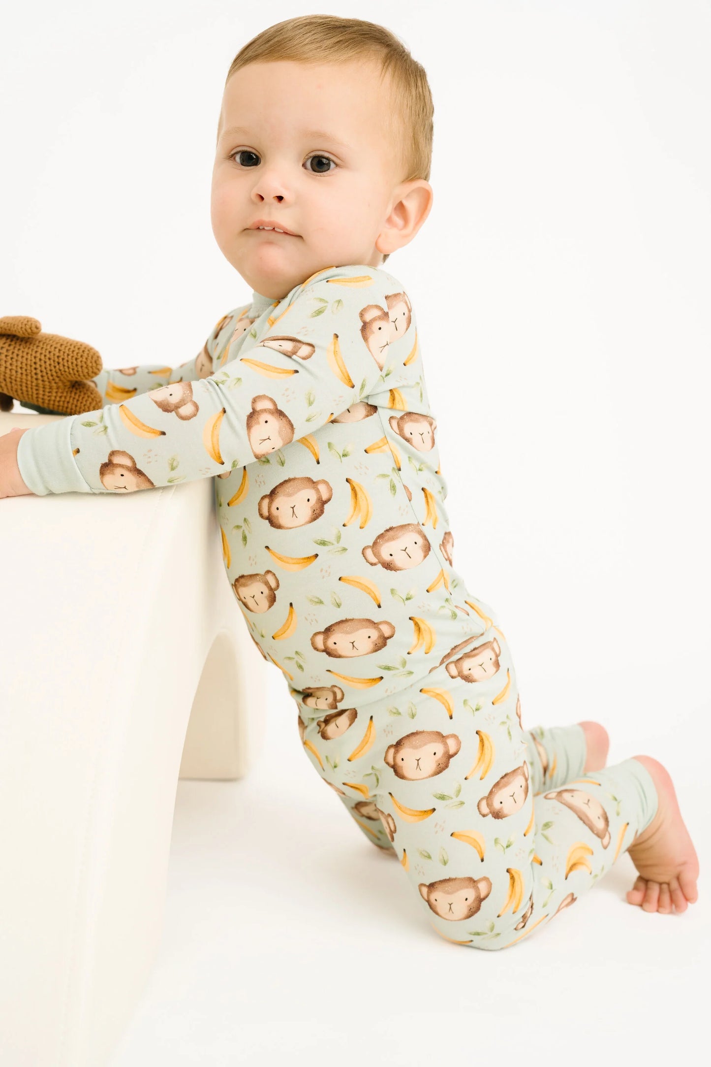 Little One Shop: Monkey Mischief Bamboo Two Piece Set