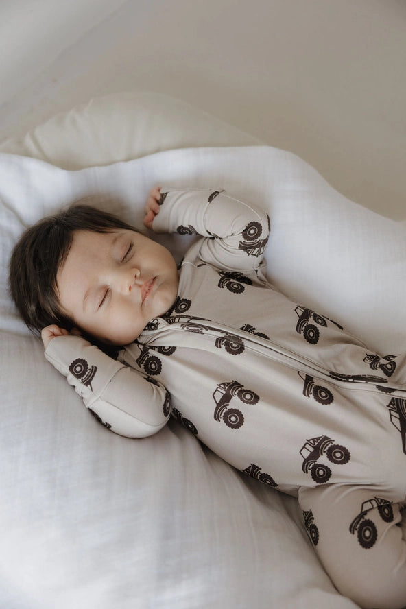 Forever French Baby: Monster Truck Bamboo Zippy