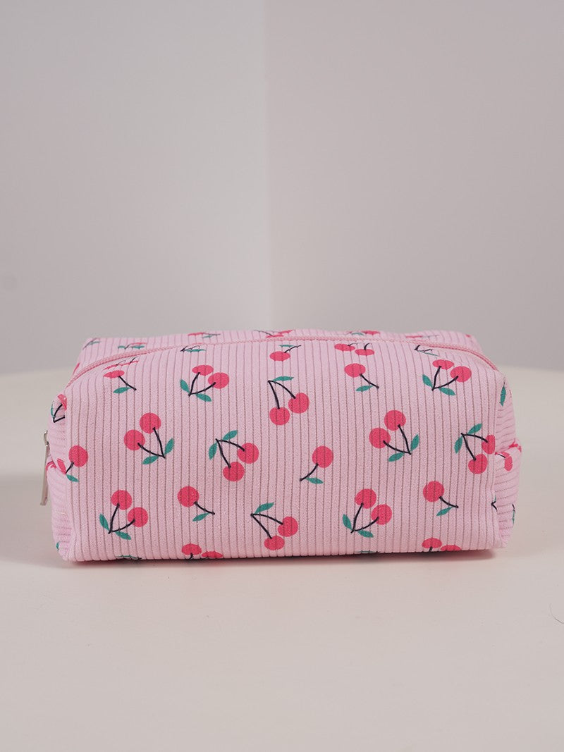 Bow Makeup Cosmetic Bag- (3 PRINTS)