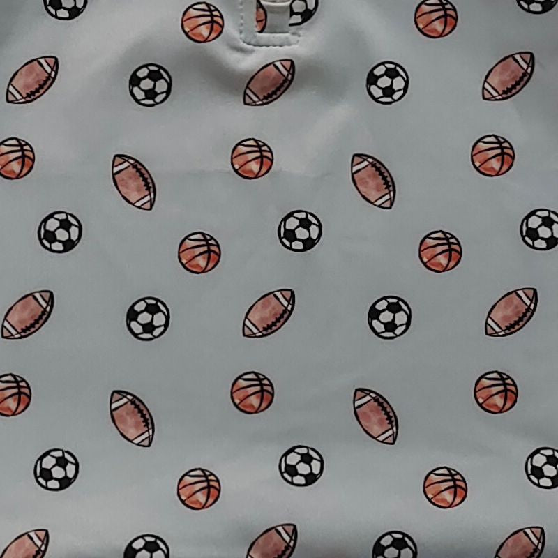 Play Ball 1/4 Zip Pullover Top