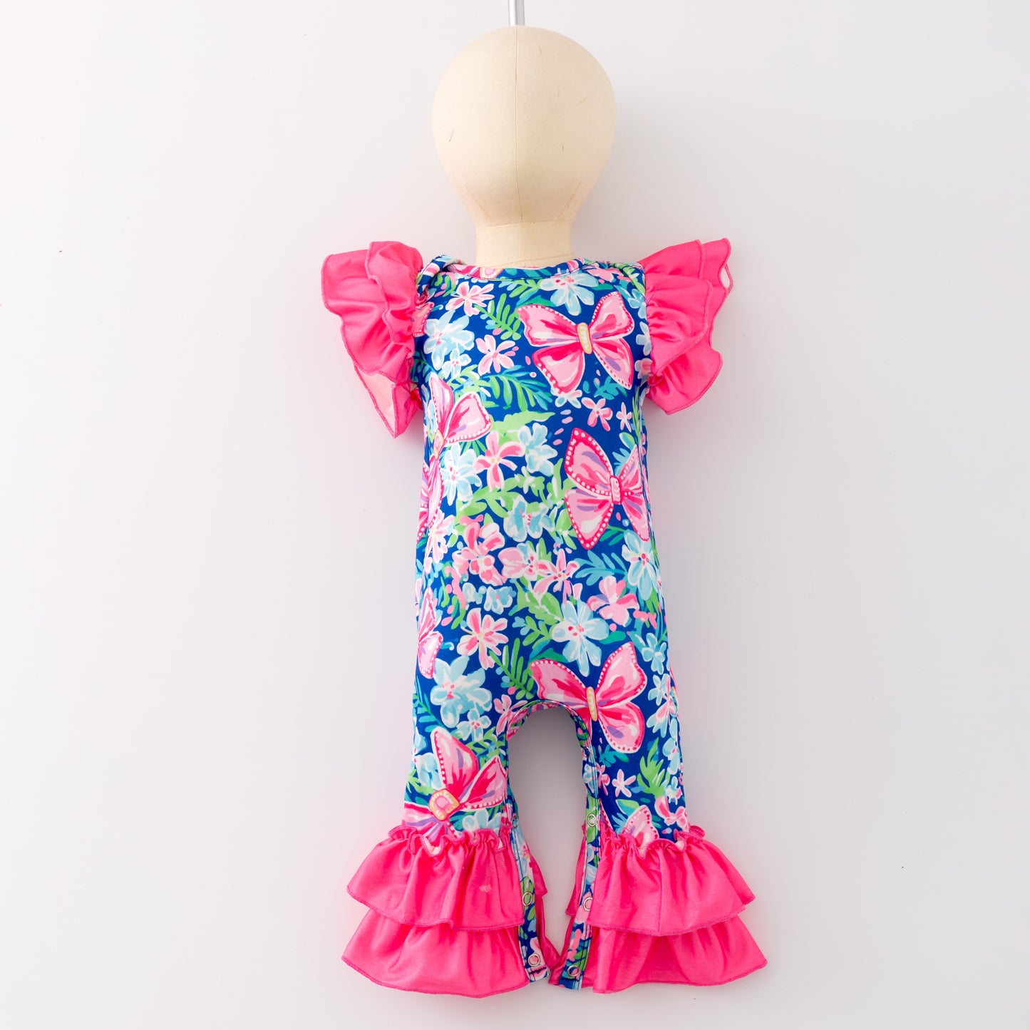 Royal Coquette Baby Romper
