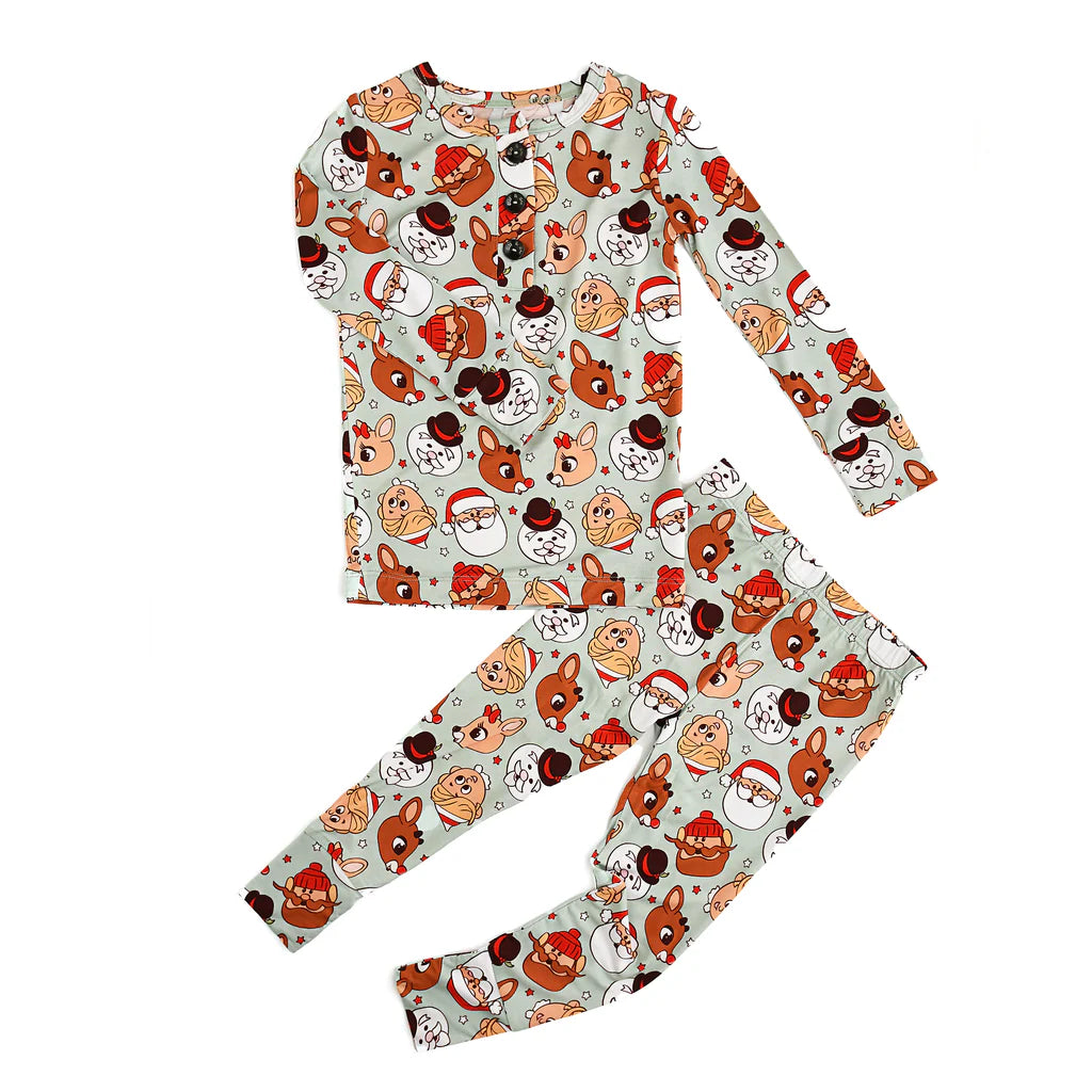 Gigi & Max: Rudolph Bamboo Two Piece Set