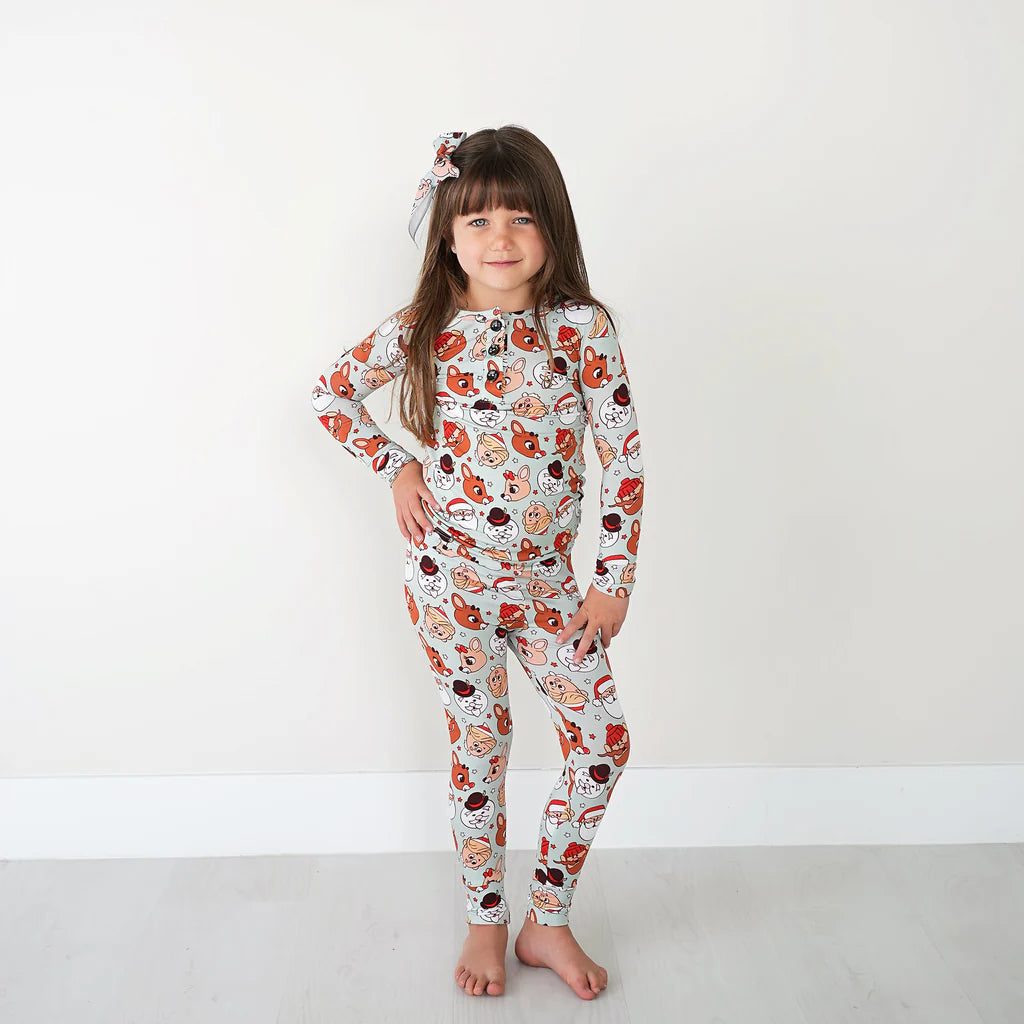 Gigi & Max: Rudolph Bamboo Two Piece Set