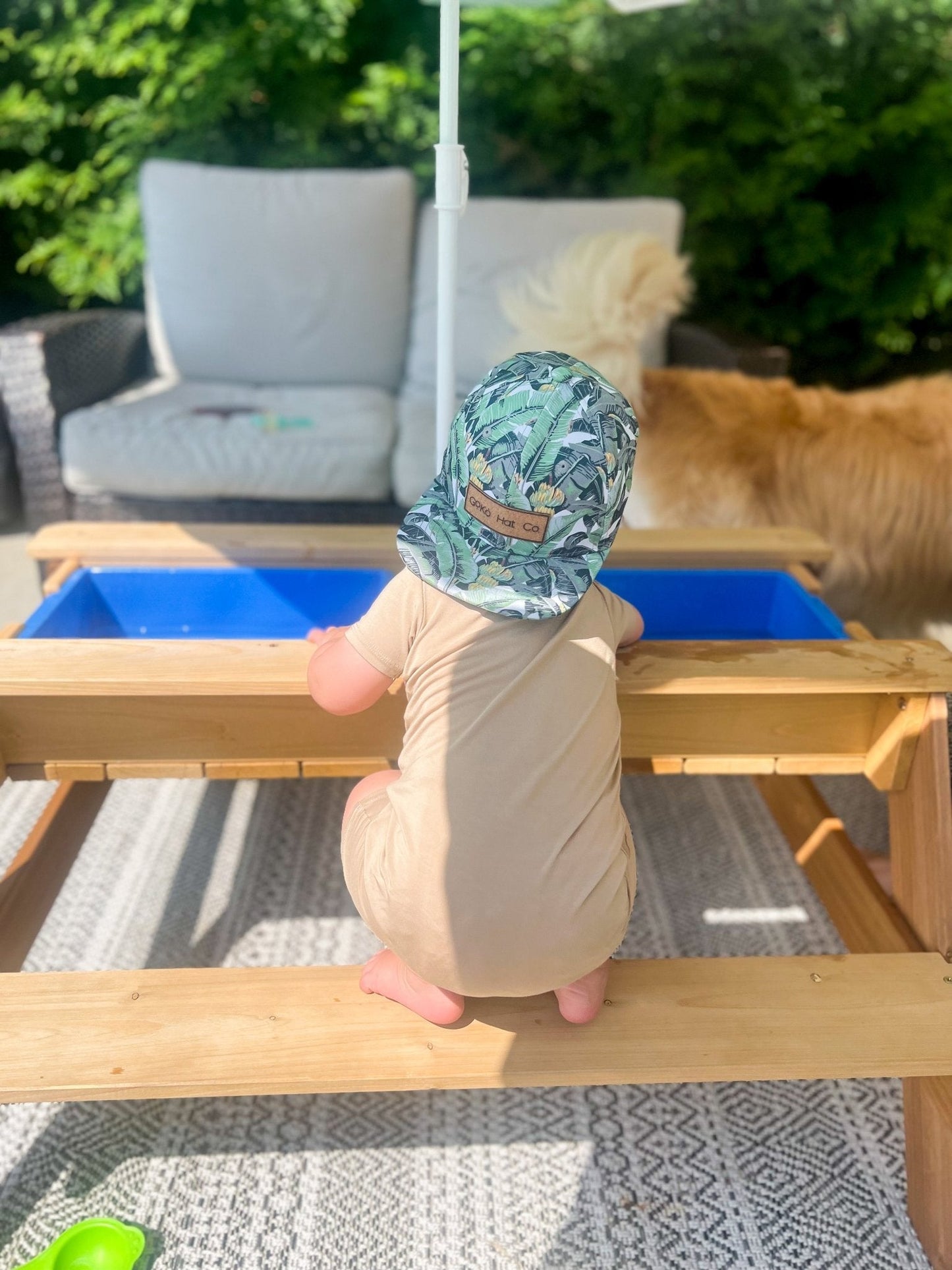 Shorty Romper- Desert Tan