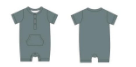 Shorty with Pocket - Sea Blue