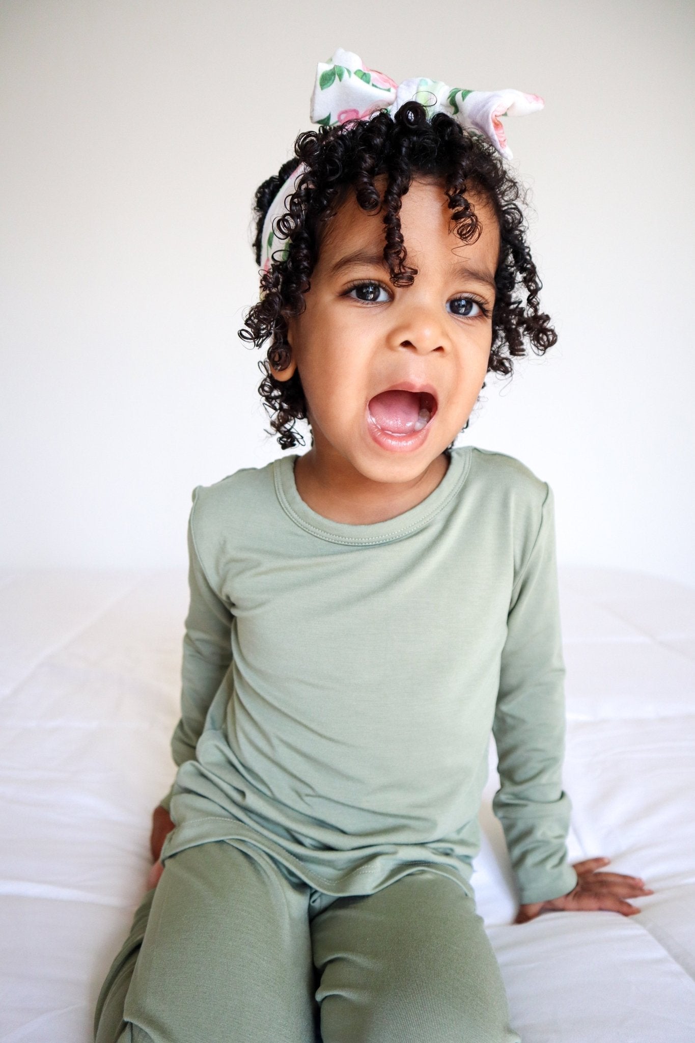 Two-Piece Pajamas - Sage