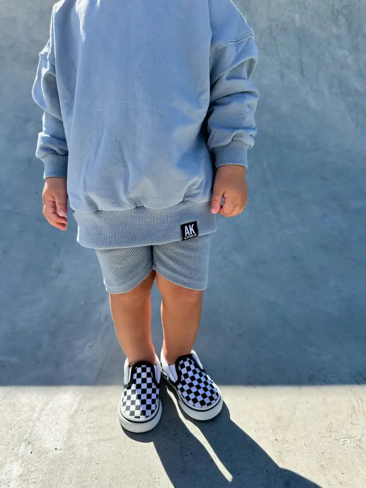 AK Clothing Co: Parker Ribbed Biker Short Set