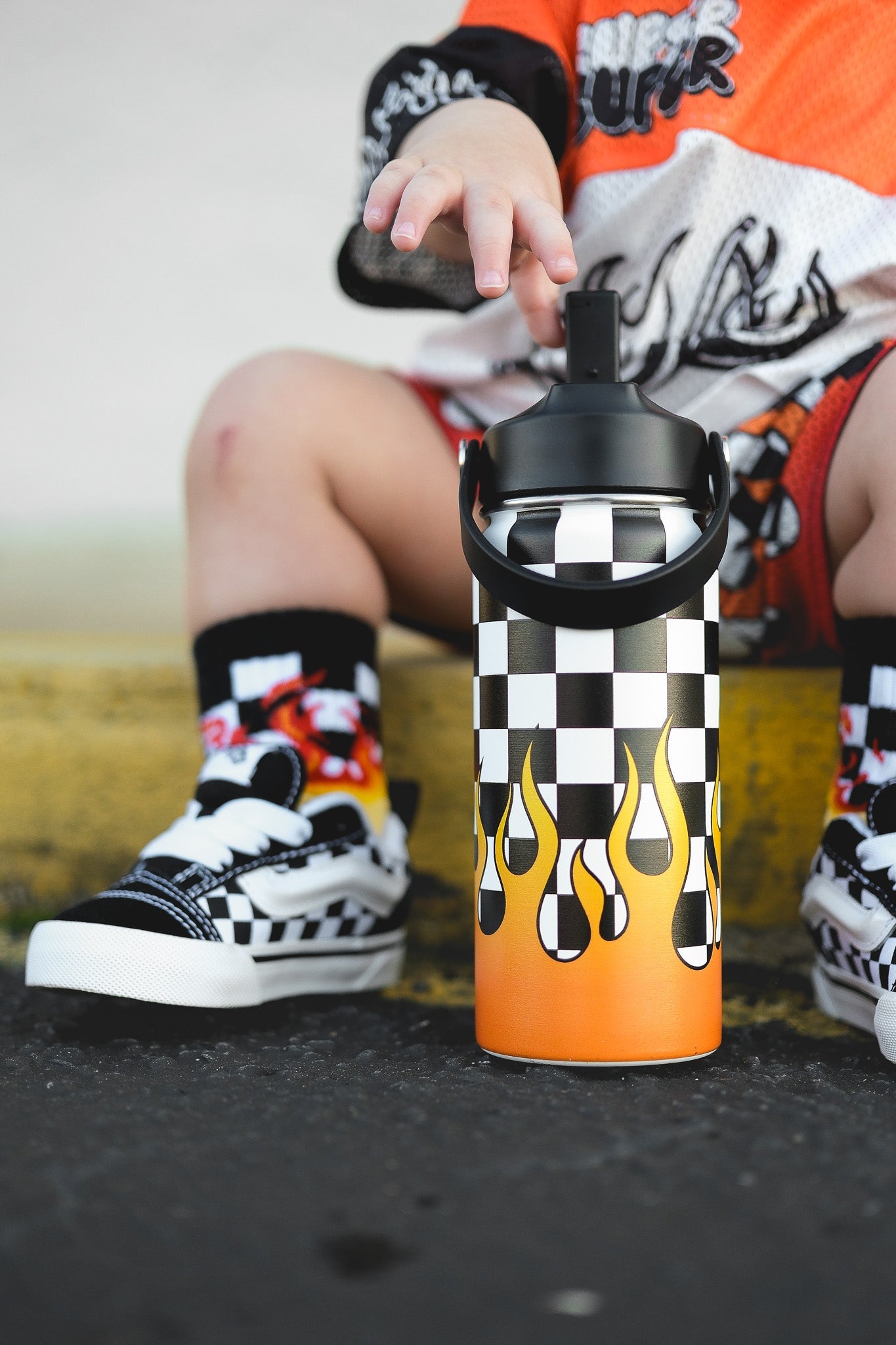 Blaze 16 Oz Water Bottle with new lid