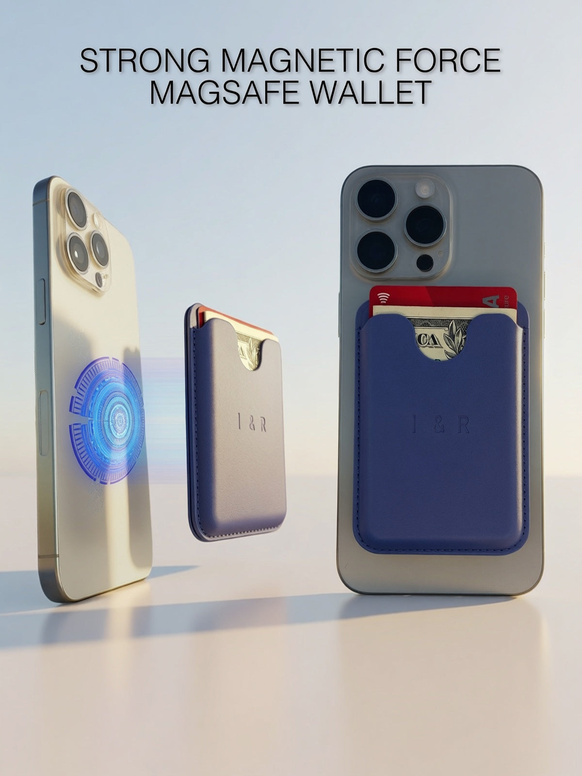 Iris Magnetic RFID Phone Card Holder and Stand (#8039) By Iris & Rainbow