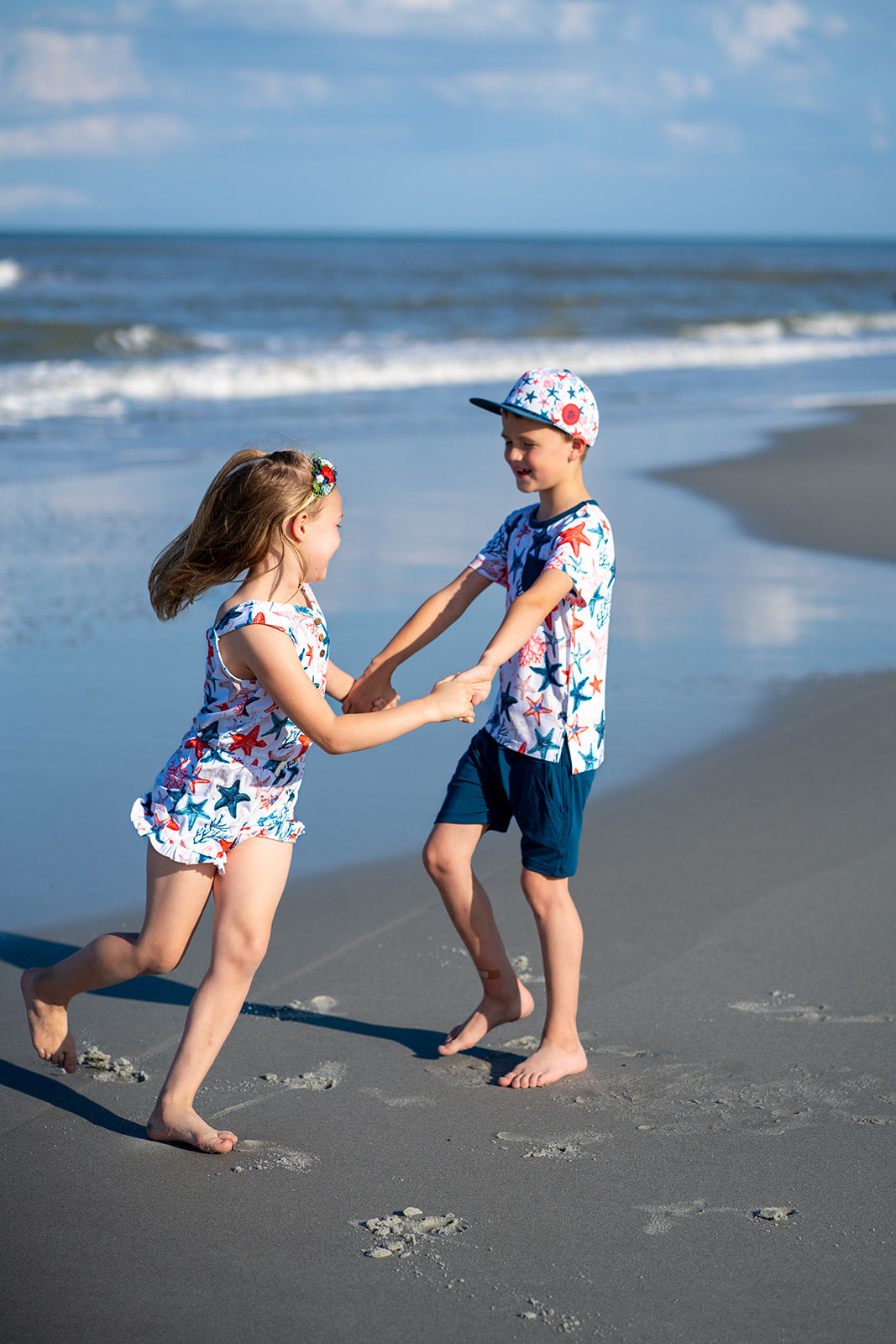 Star-Spangled Starfish Shorts