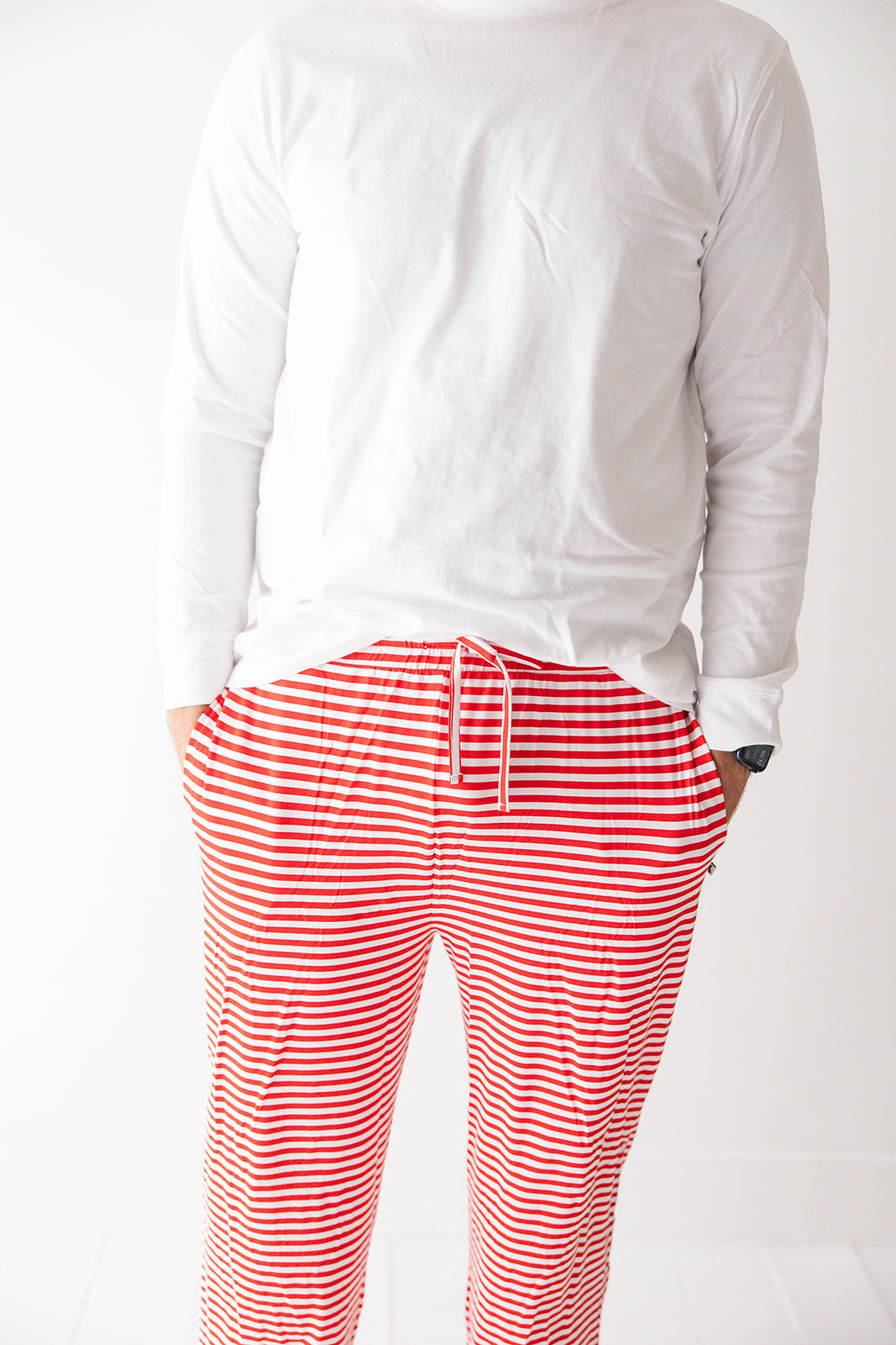 Red Stripes: Men's Pants