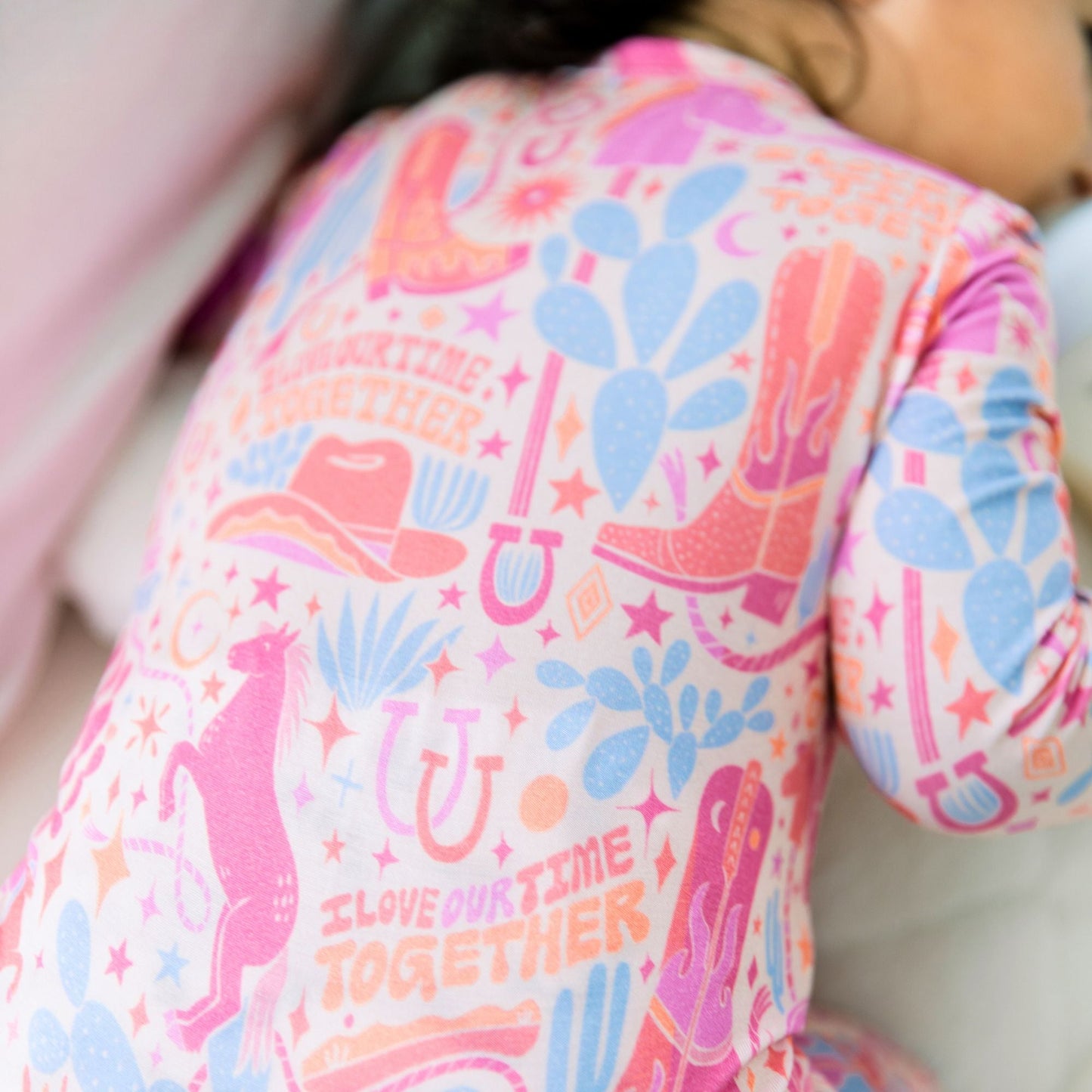 The Second-Skin Footless Romper | Saddle Up | "I Love Our Time Together"