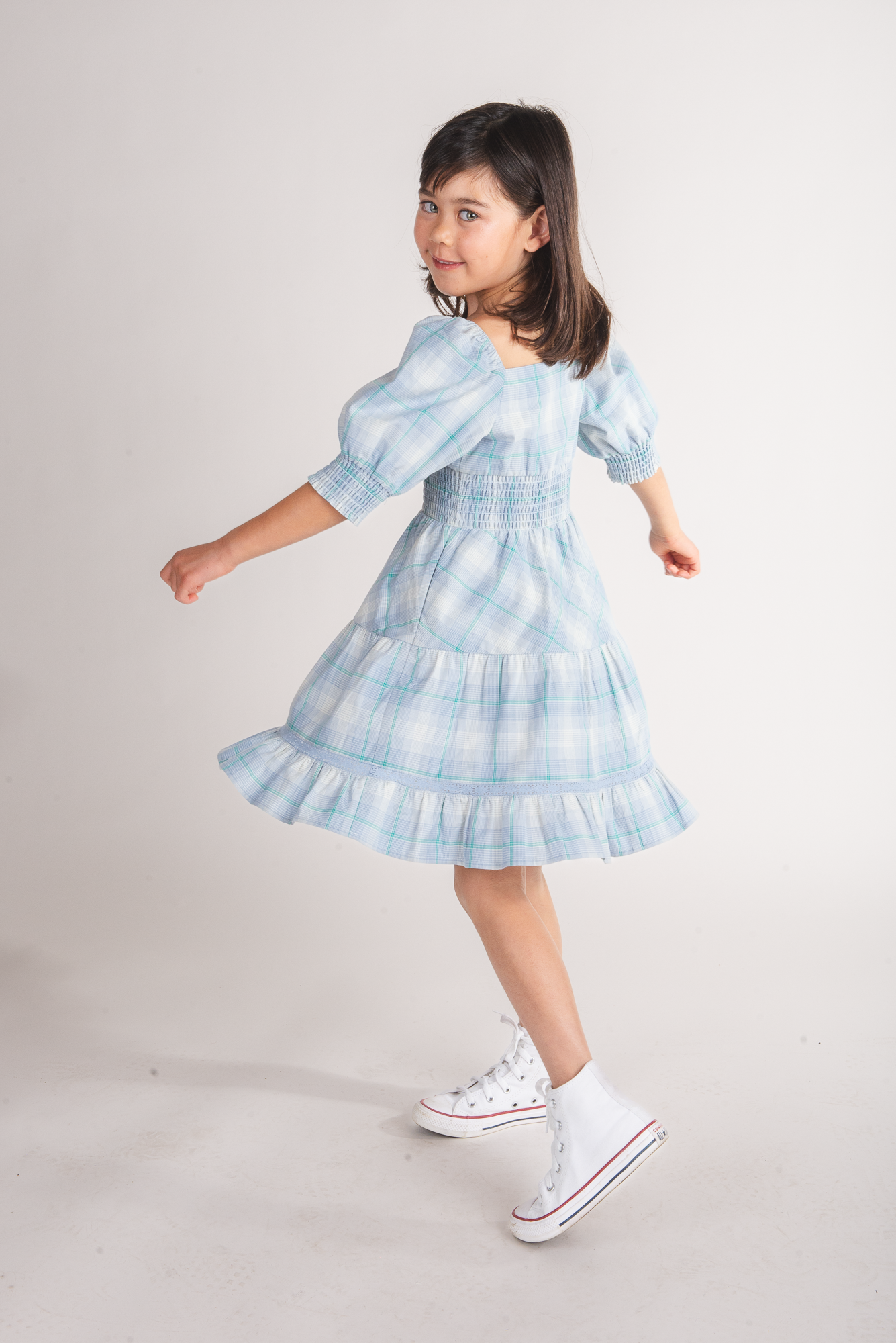 Nelly Plaid Dress