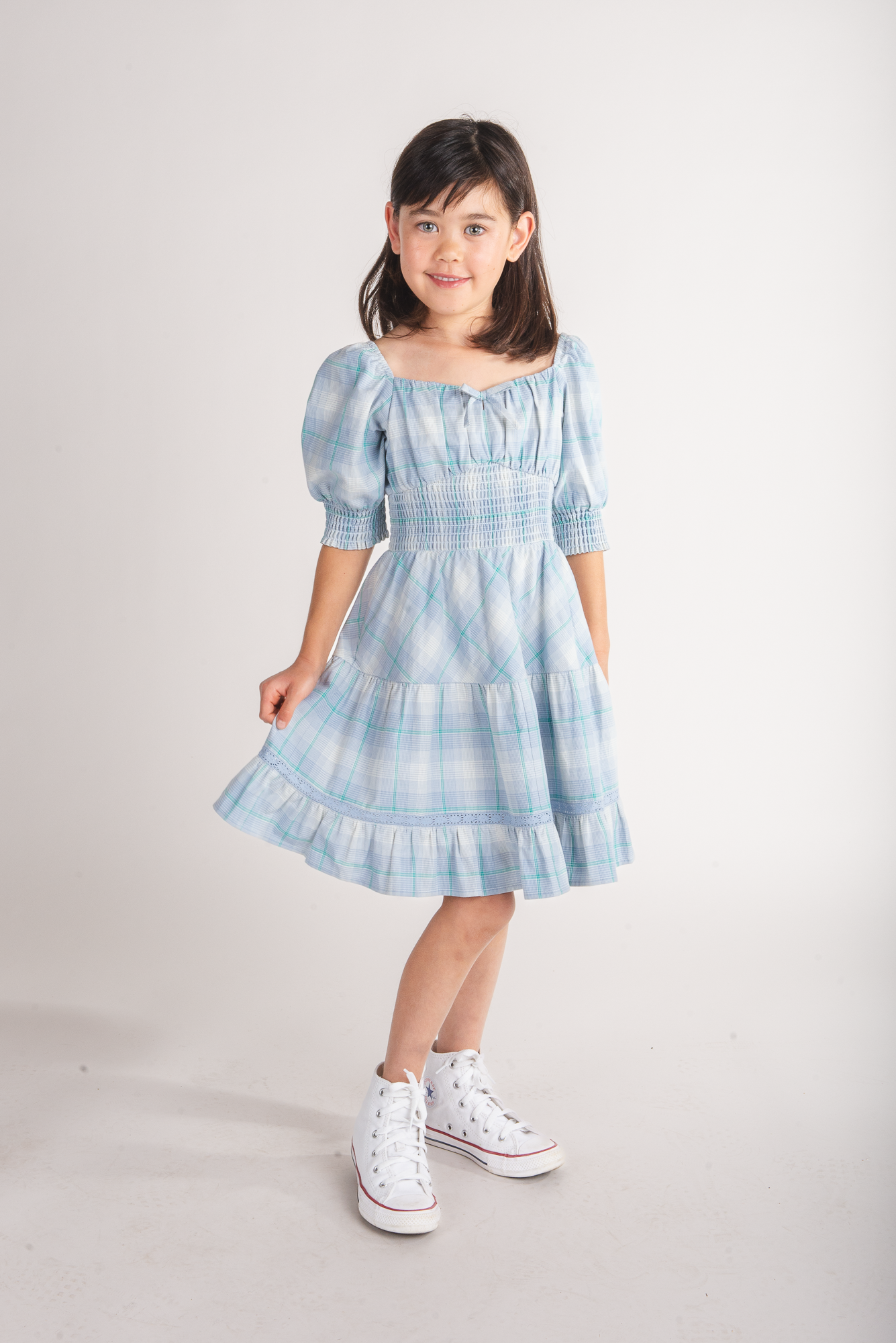 Nelly Plaid Dress