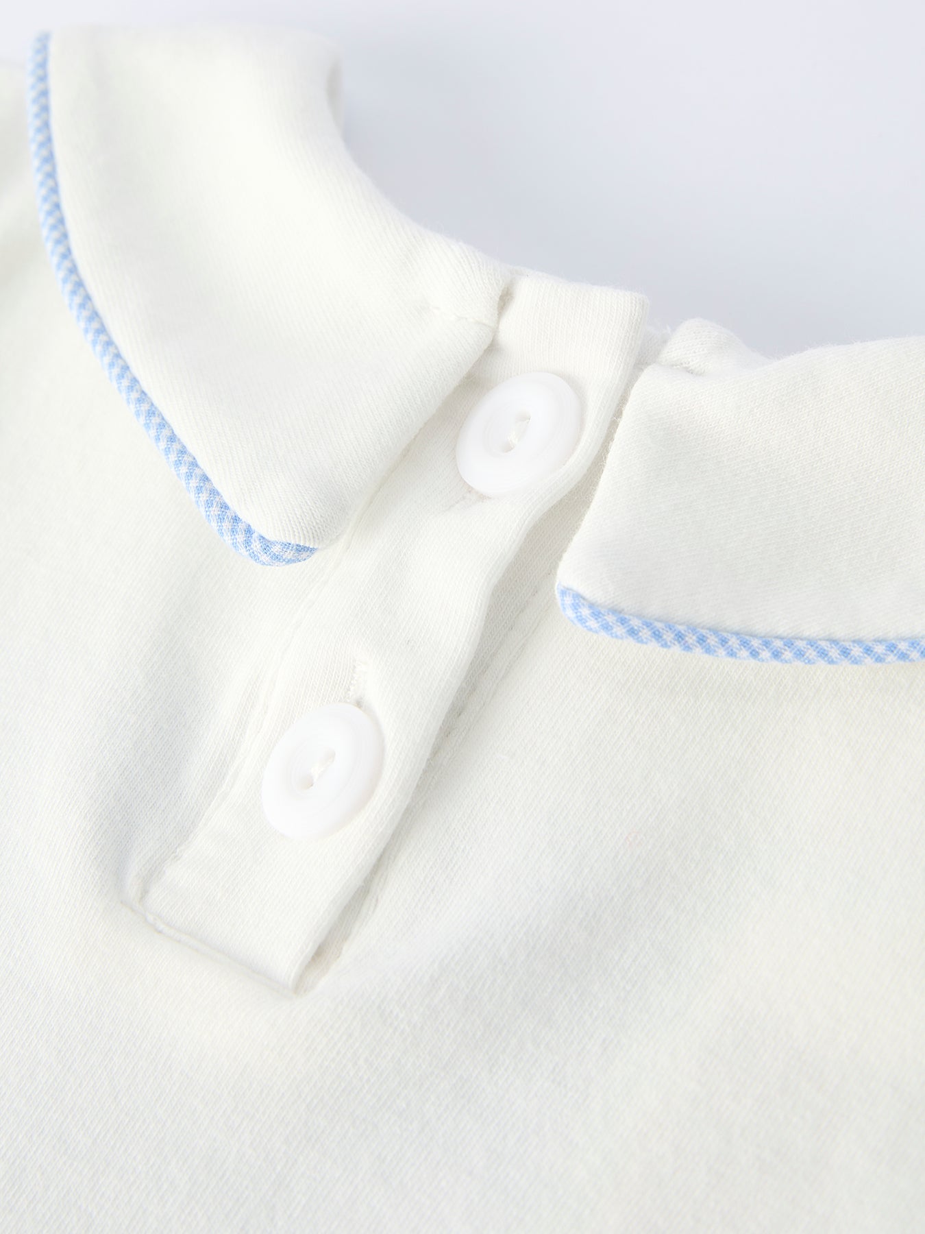 Blue Smocked Church Christ Bishop Christening Baby Boy Bloomer Set
