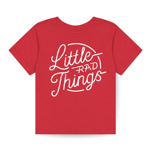 [LIMITED EDITION] RAD CIRCLE LOGO TEE - RED