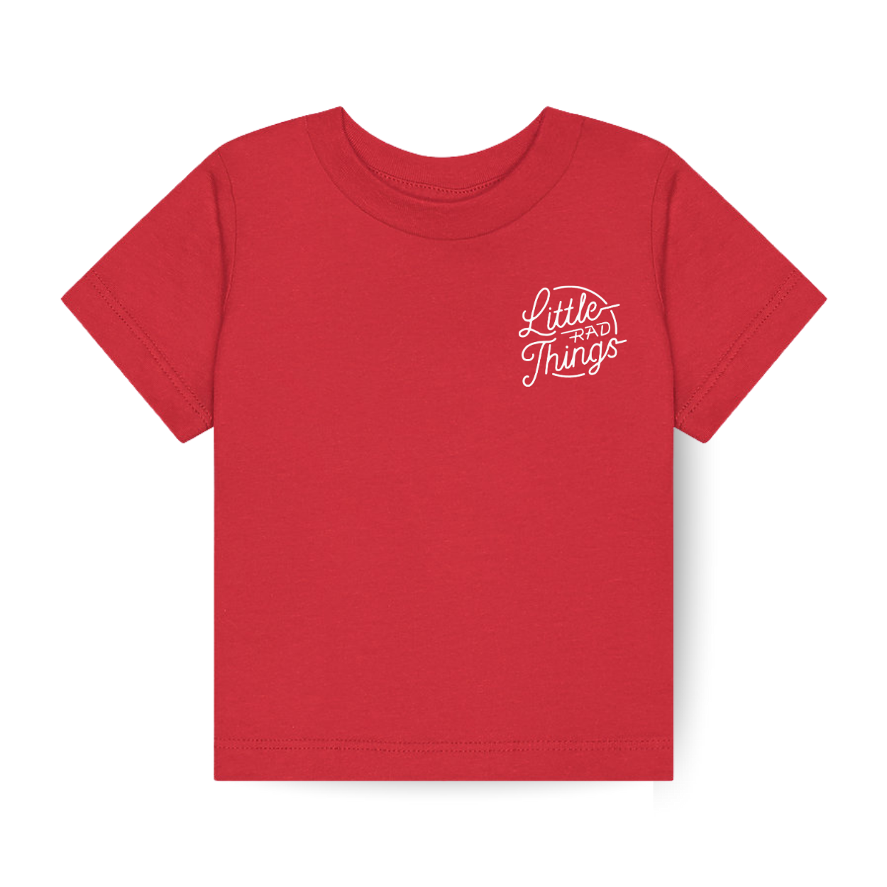 [LIMITED EDITION] RAD CIRCLE LOGO TEE - RED