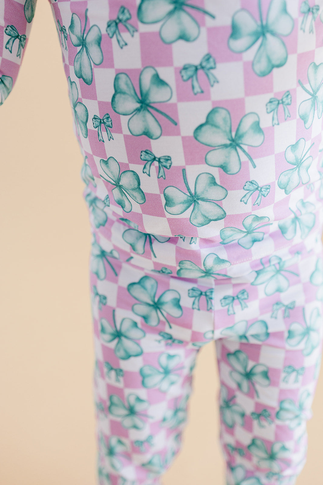 Bamboo Two Piece Set | Shamrock & Bows