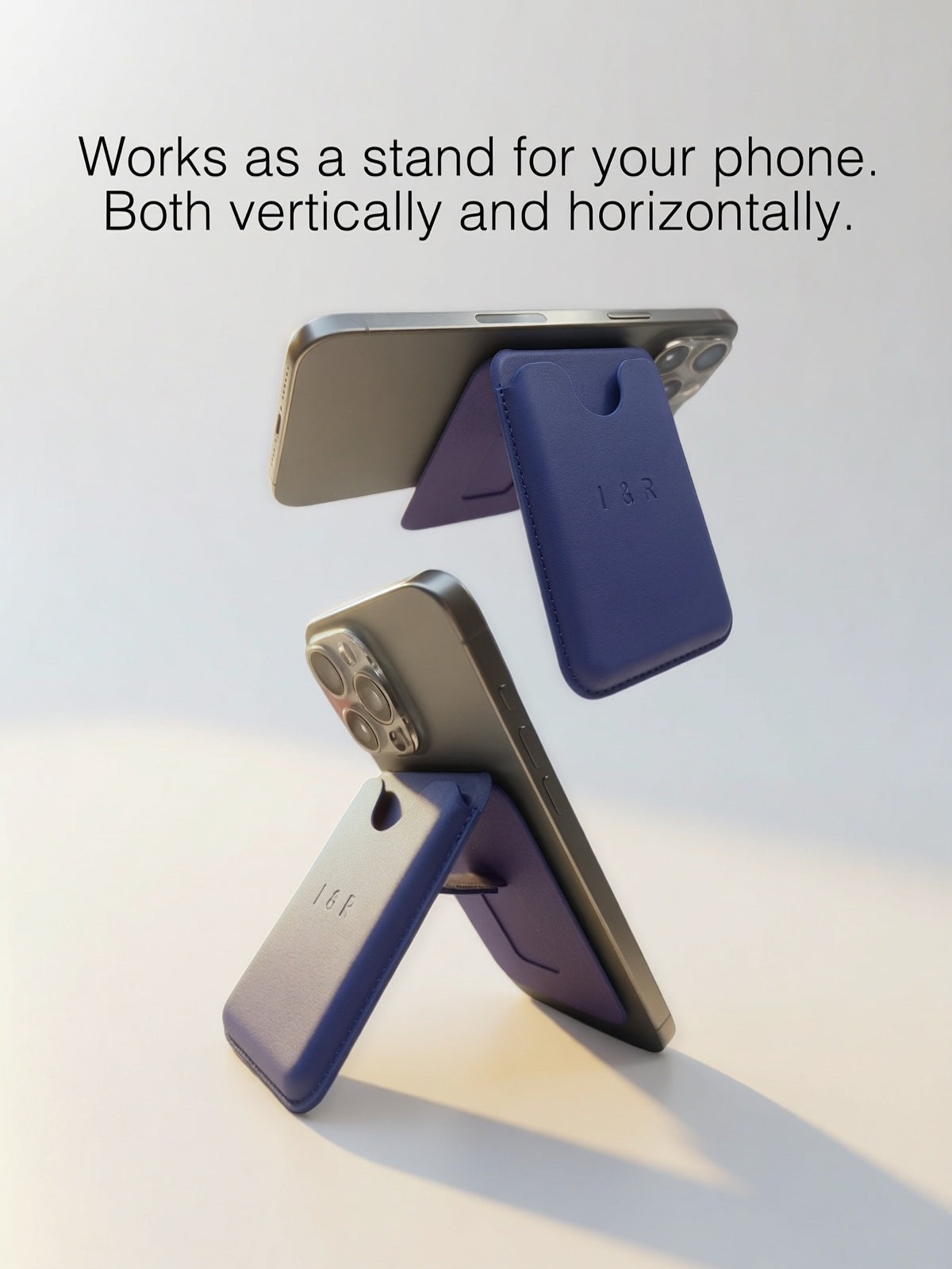 Iris Magnetic RFID Phone Card Holder and Stand (#8039) By Iris & Rainbow