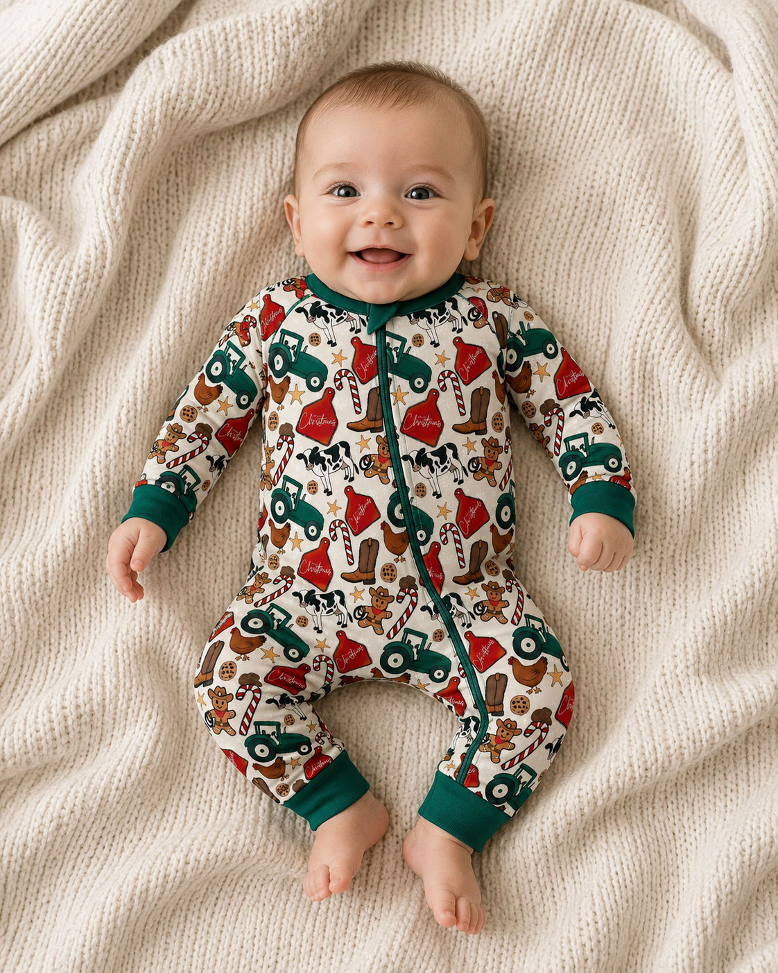 Cowboy Christmas Bamboo