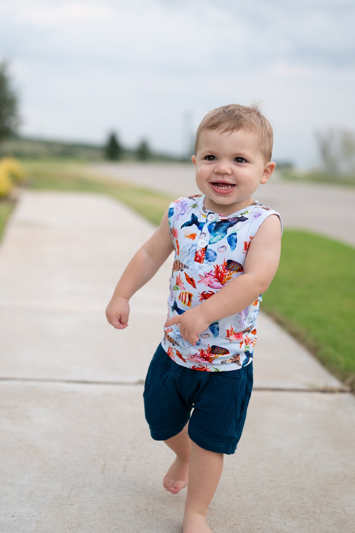 Star-Spangled Starfish Shorts