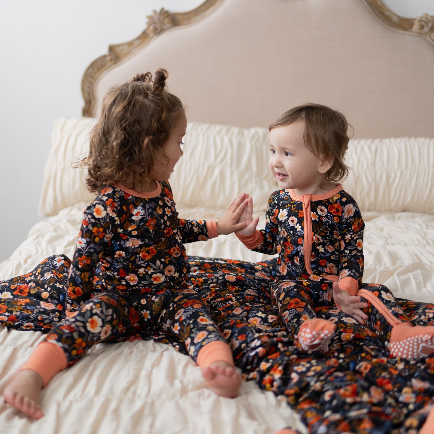 NB & 0-3m Autumn Bloom Romper