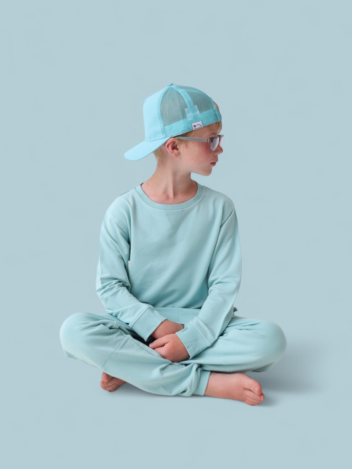HAZY BLUE DREAM TRUCKER HAT