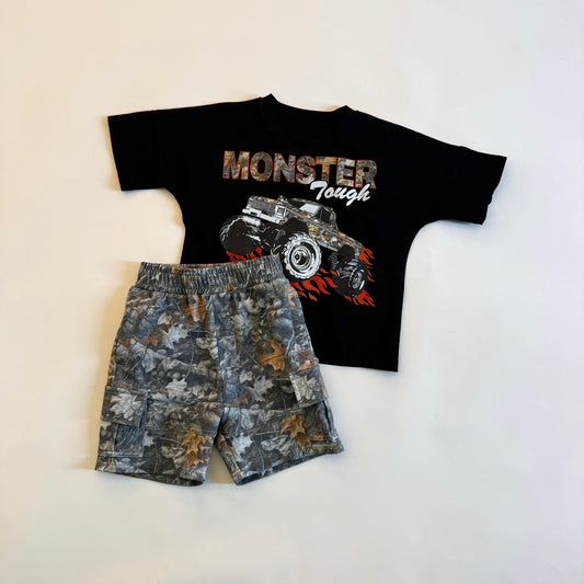 Camo Cargo Shorts