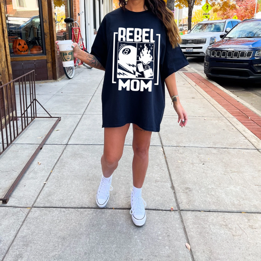Rebel Mom-Graphic tee