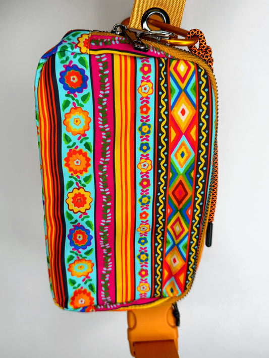 Aztec Iris 59" Crossbody Bag Collection (#1140) - By Iris & Rainbow