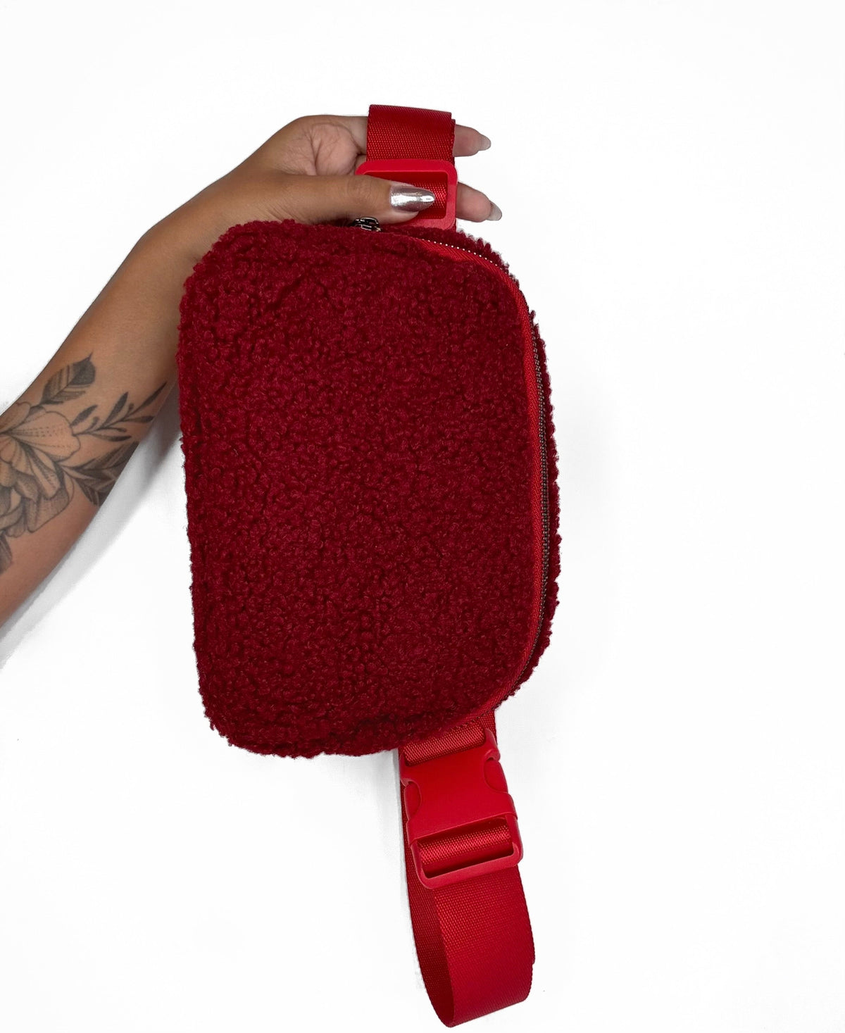 Sherpa Iris Long Strap Crossbody Bag (0140F#) - By Iris & Rainbow
