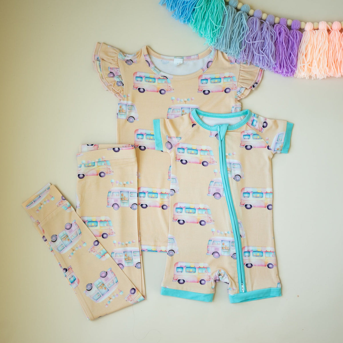Summer Scoops Ruffle Lounge Set