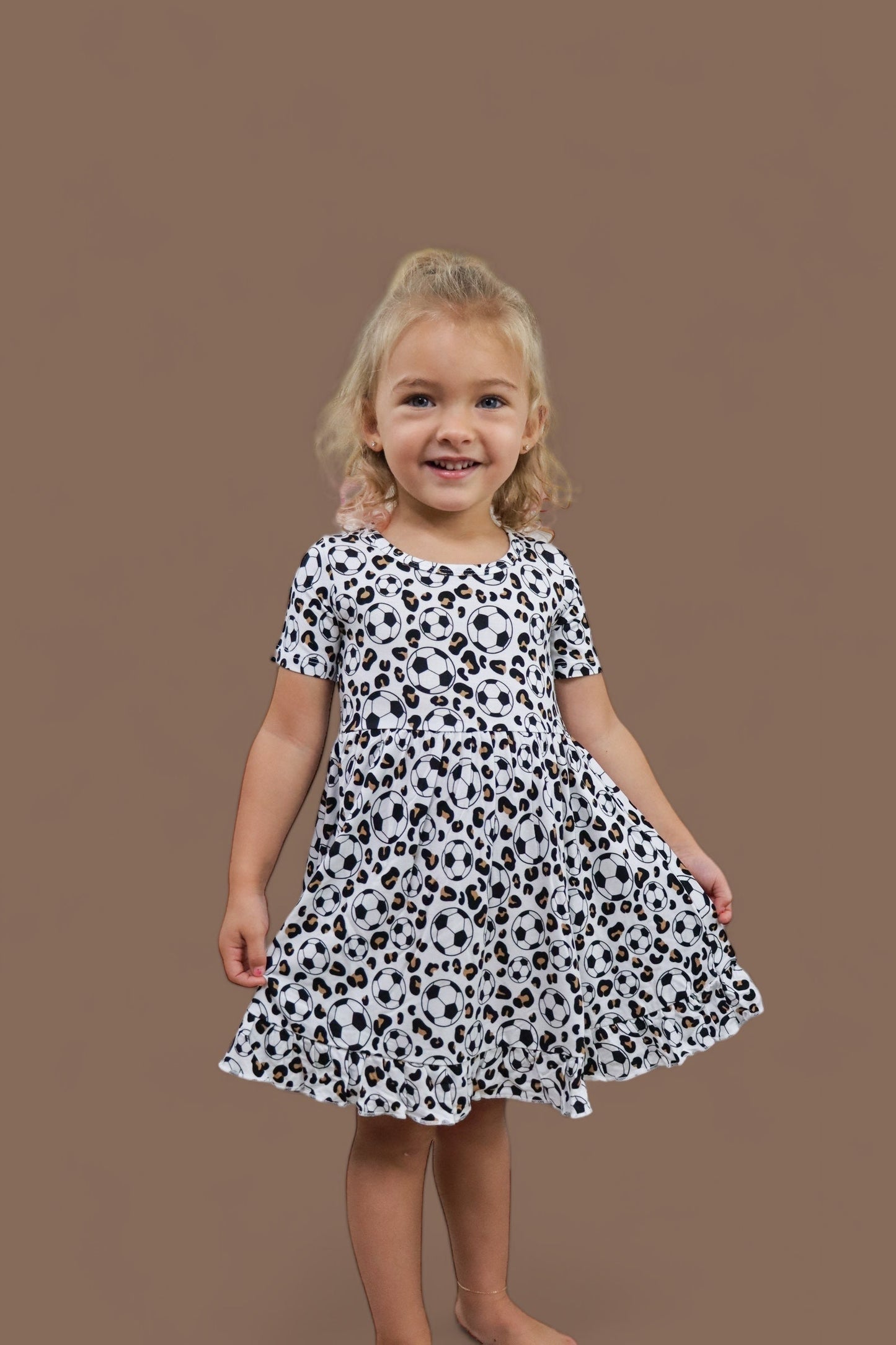 WILD GOALS DREAM RUFFLE DRESS