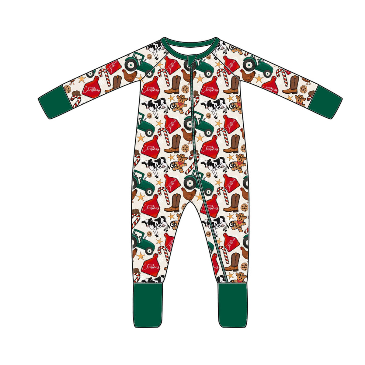 Cowboy Christmas Bamboo