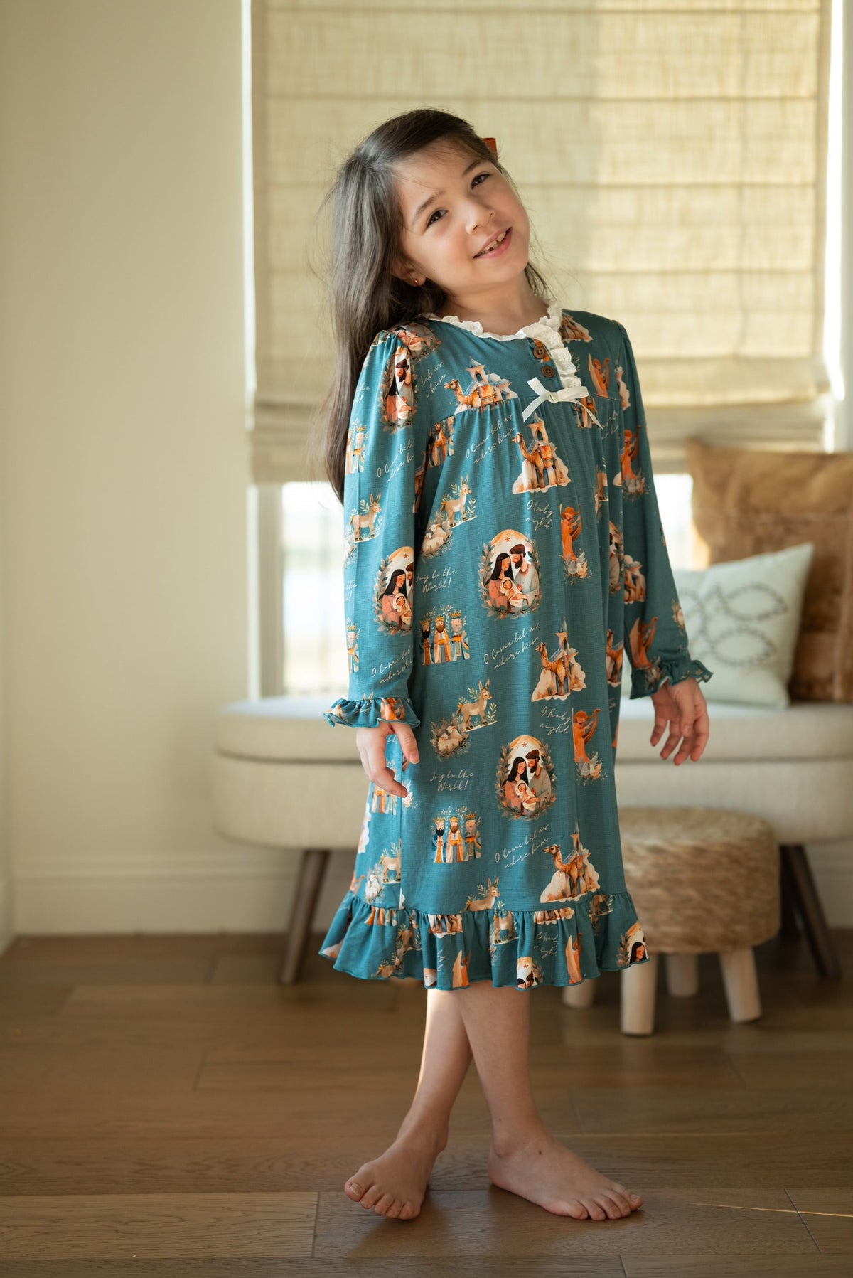 O’ Holy Night Christmas Morning Gown