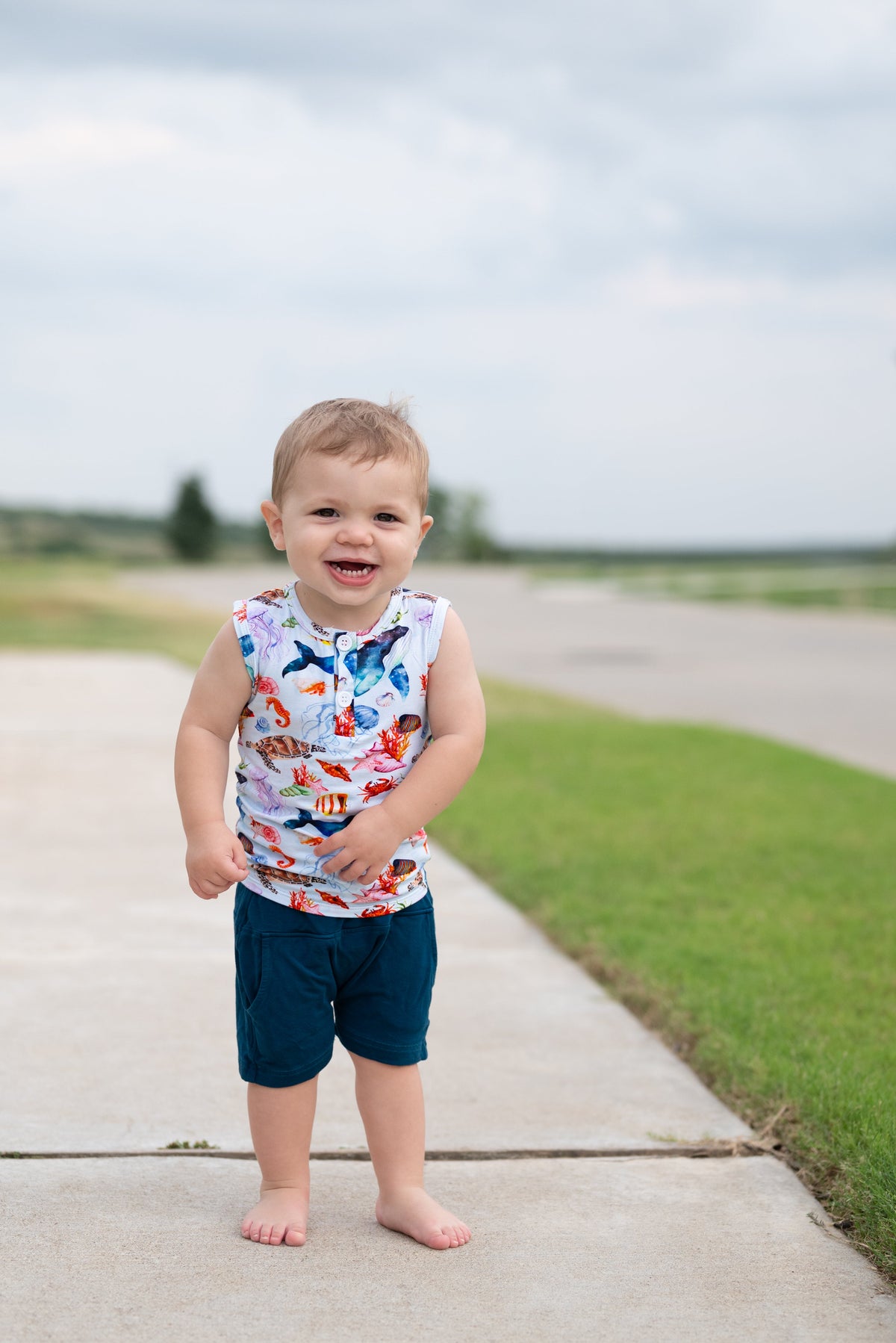 Star-Spangled Starfish Shorts