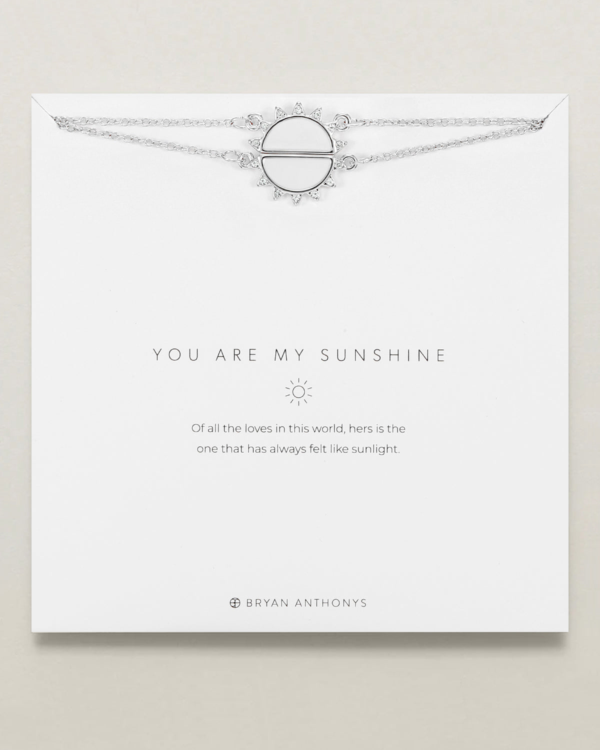 You Are My Sunshine Necklace