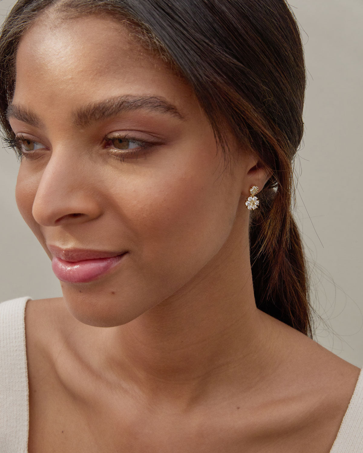 Bloom Drop Earrings