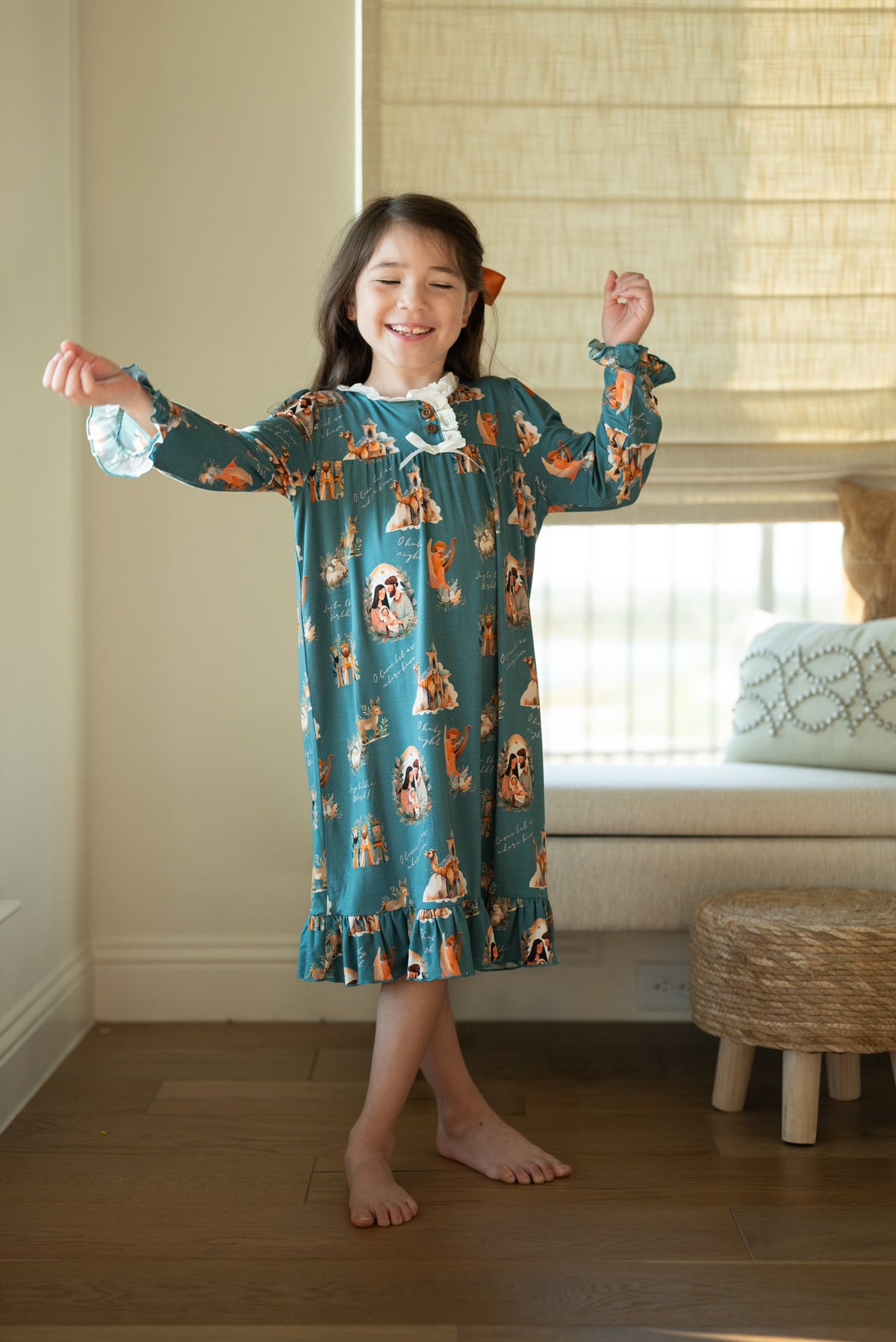 O’ Holy Night Christmas Morning Gown