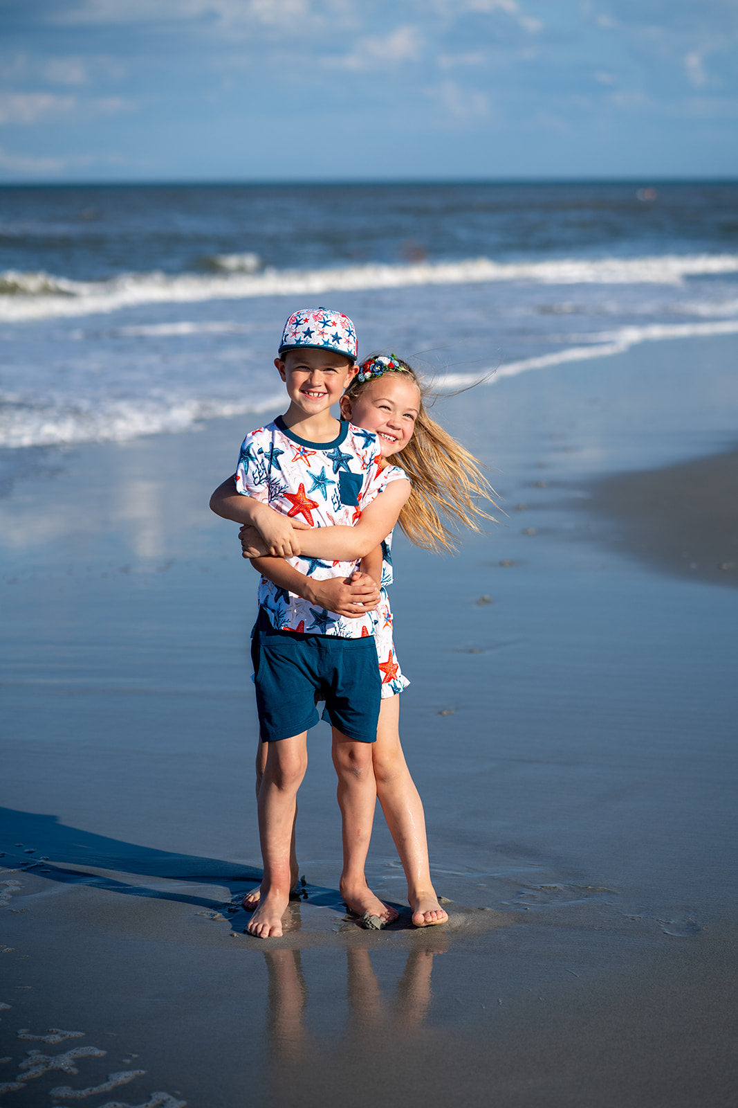 Star-Spangled Starfish Shorts