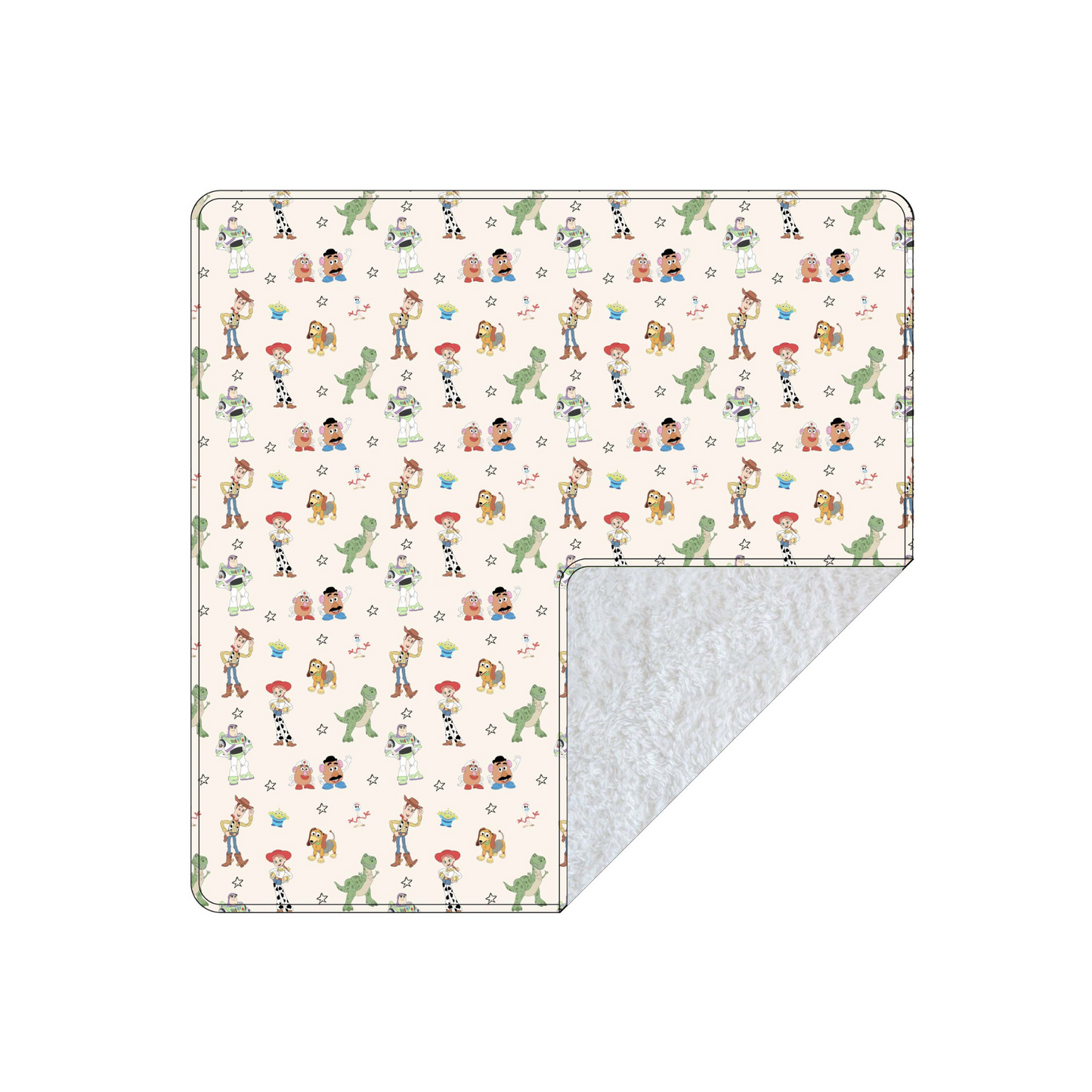 Toys in Tow: Plush Blanket
