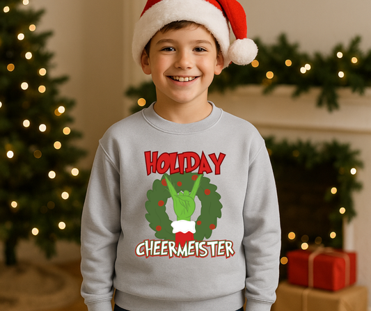 Holiday Cheer Christmas Crewneck- KIDS