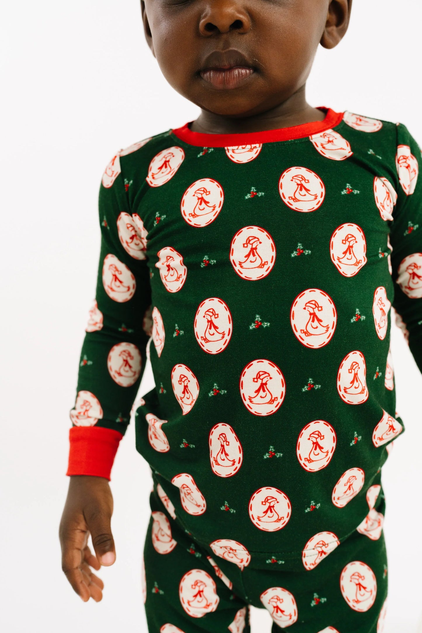 Little One Shop: Christmas Goose Bamboo Two Piece Set