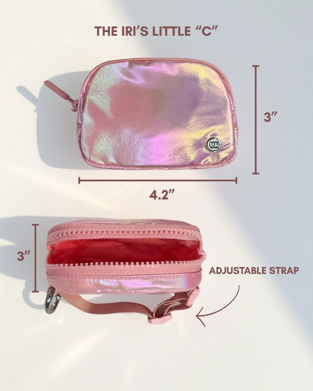 The Iris Little "C" (Get Your Head Out Of The Gutter) Bag Charm (#L002) - By Iris & Rainbow