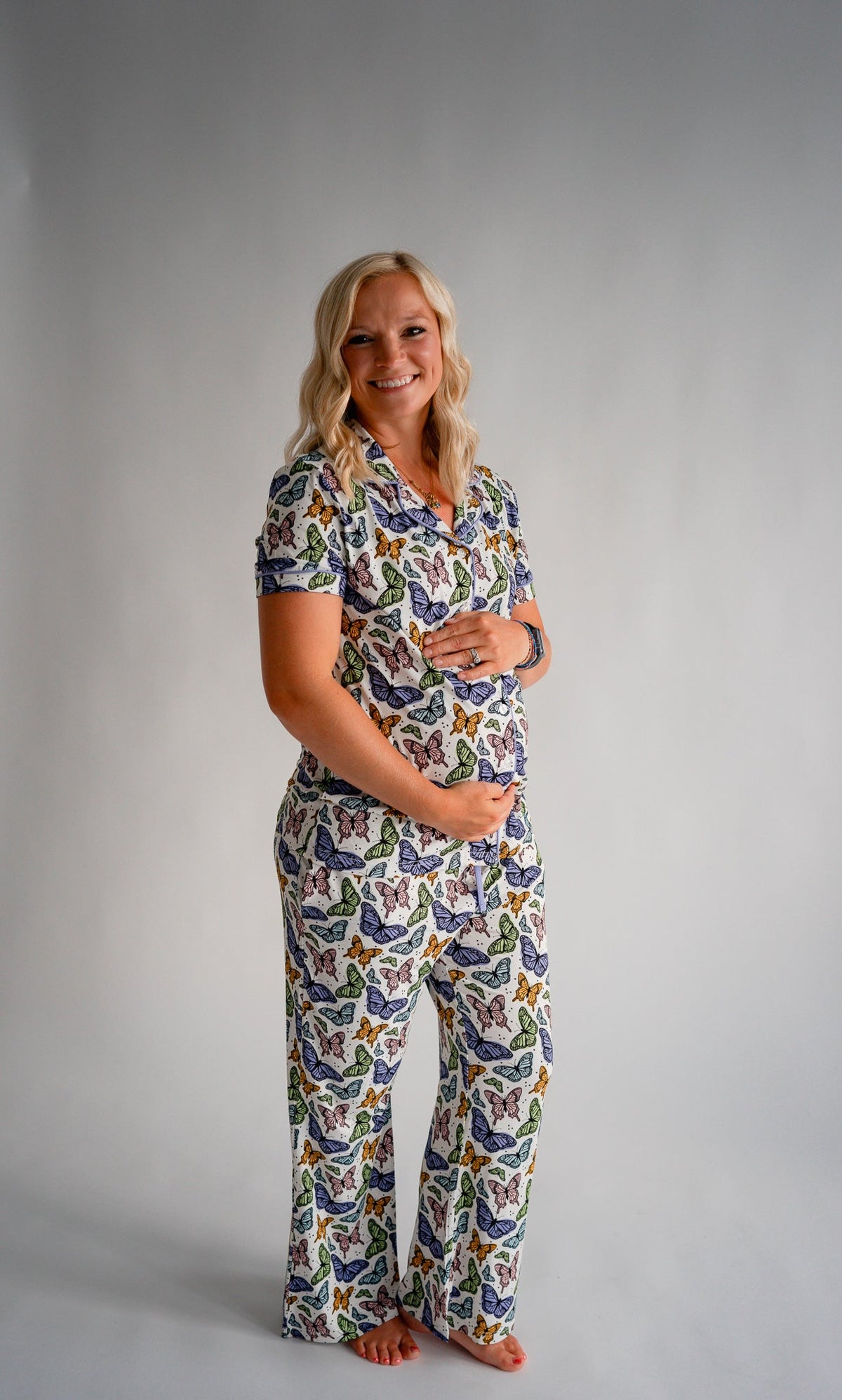 Butterfly Women's Pajama Shirt