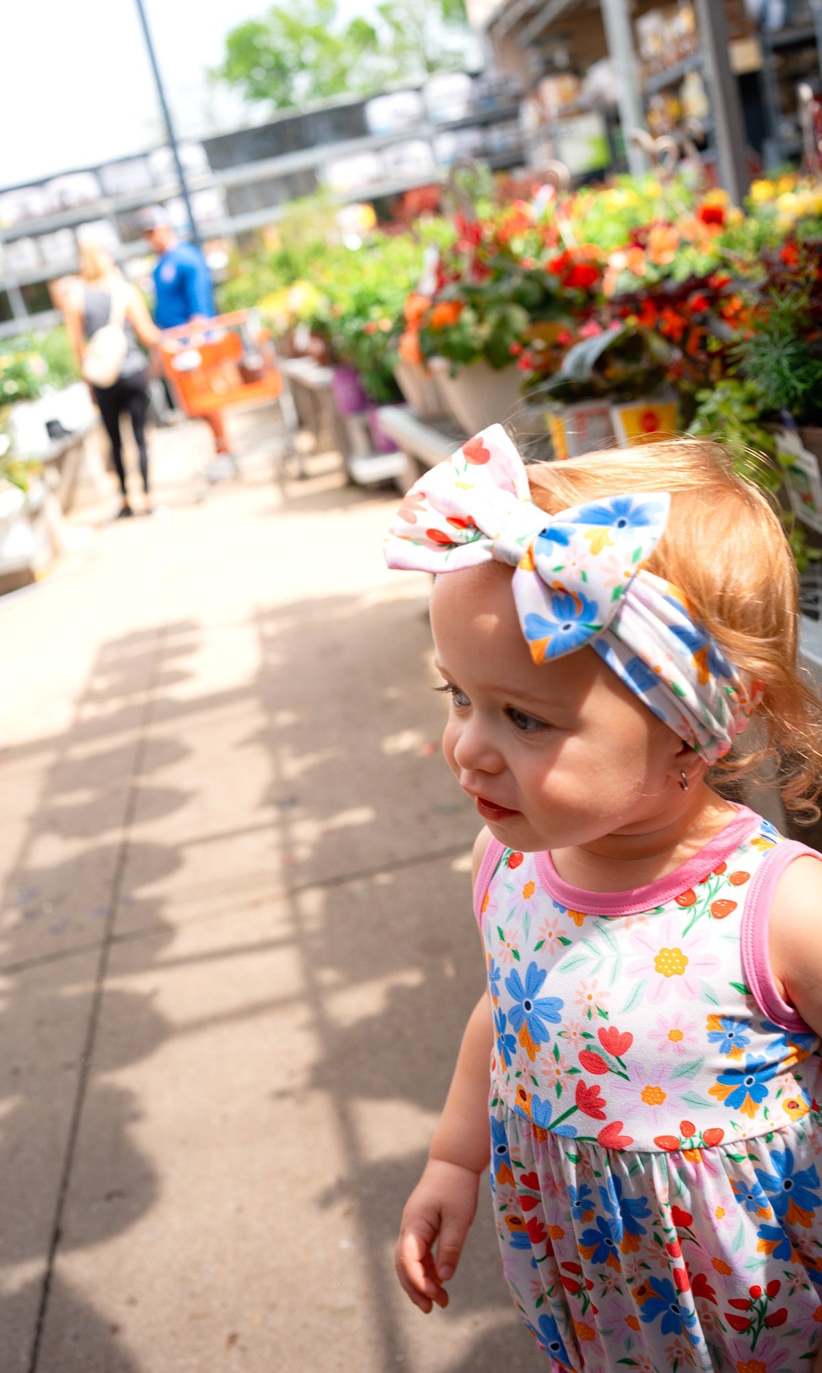 Strawberry Fields Floral Ruffle Romper