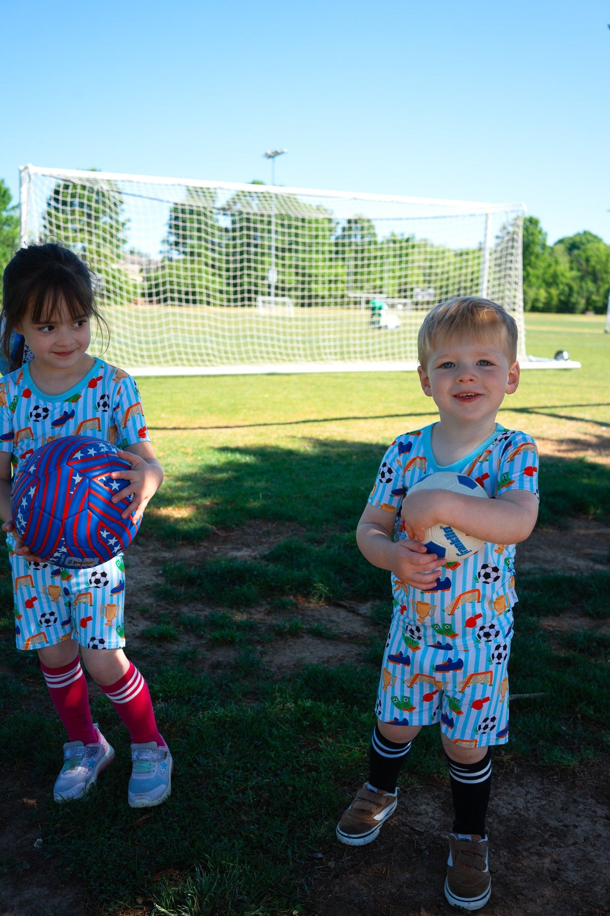 Soccer Short Sleeve Set