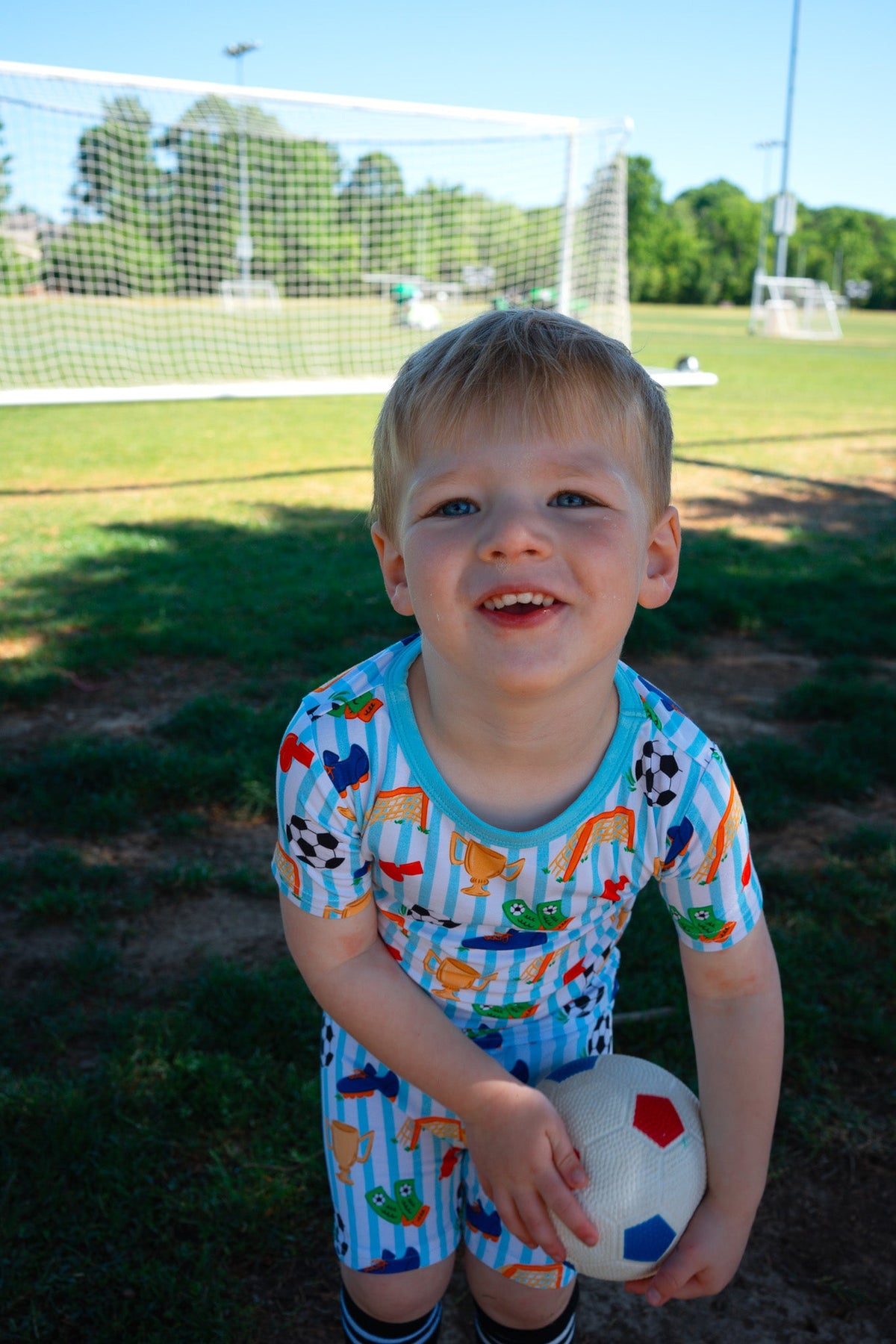 Soccer Short Sleeve Set