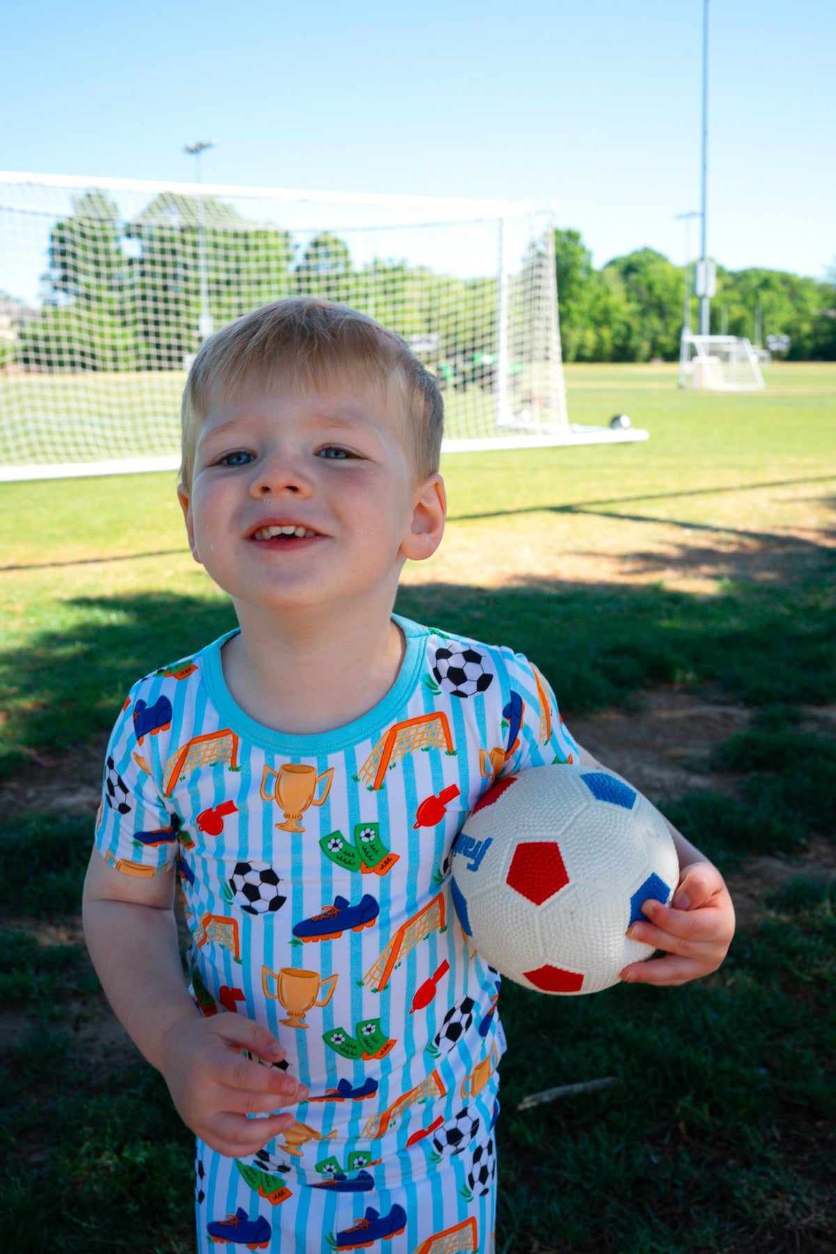 Soccer Short Sleeve Set