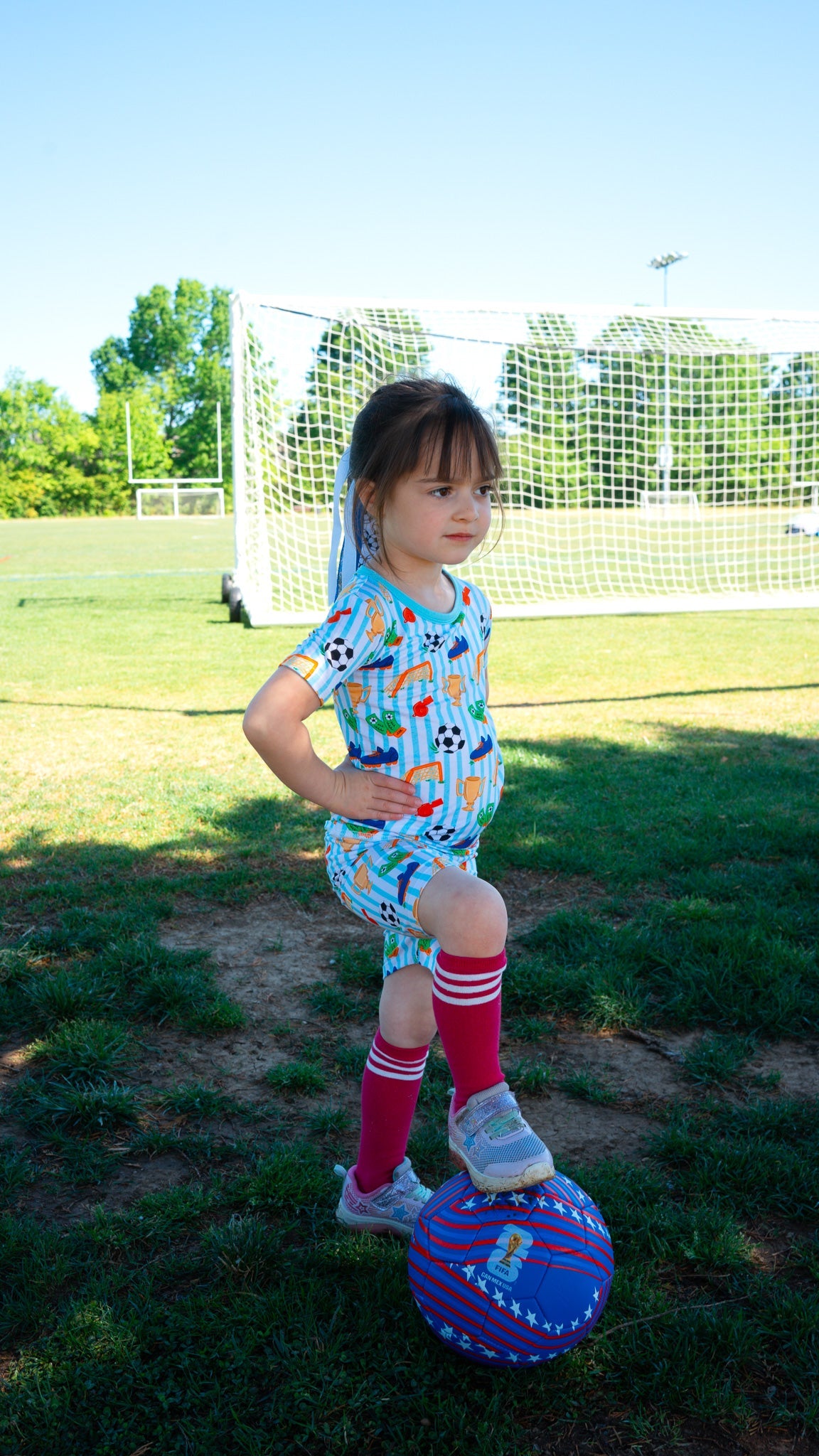 Soccer Short Sleeve Set